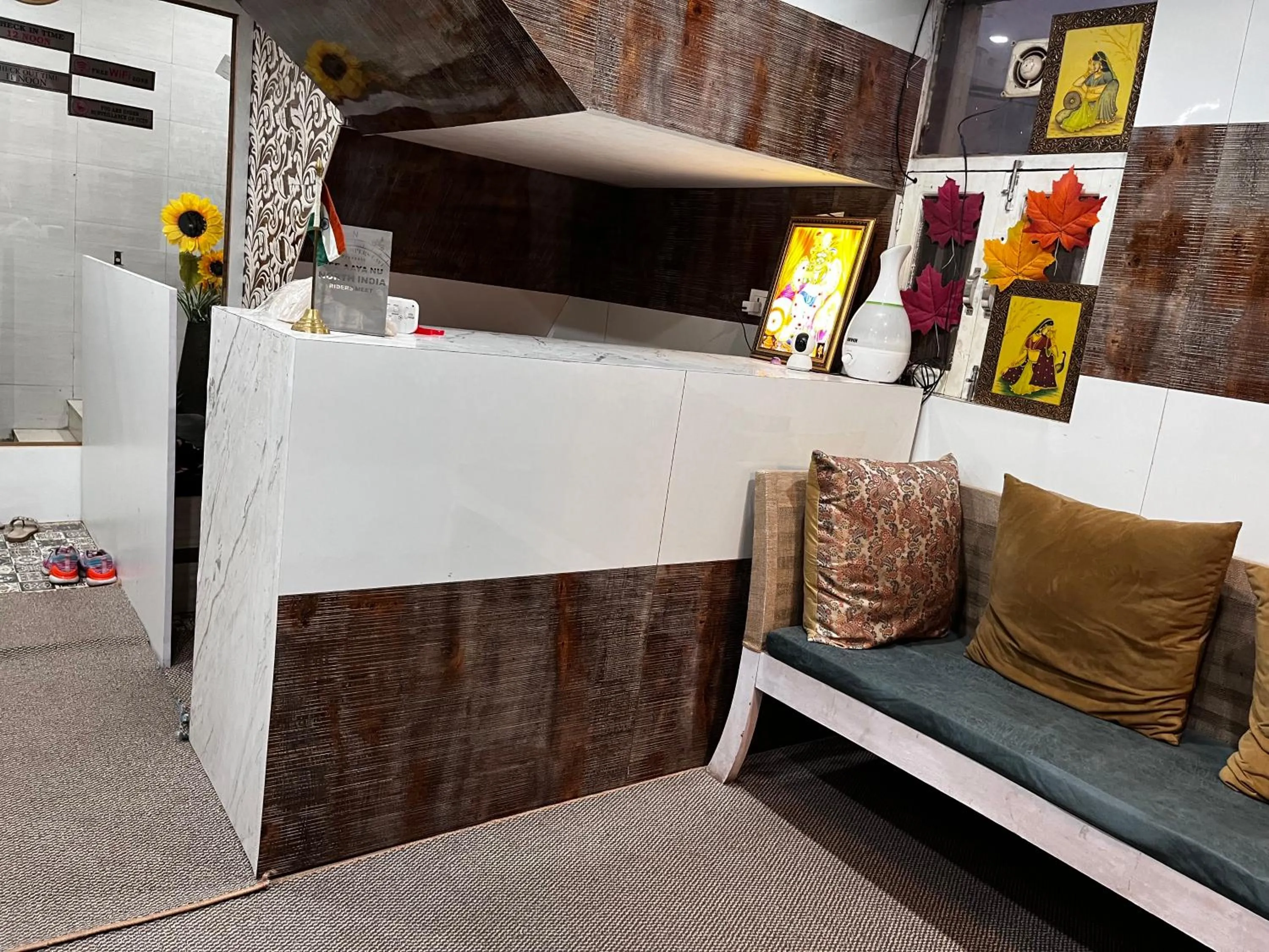 Lobby or reception in Hotel Green