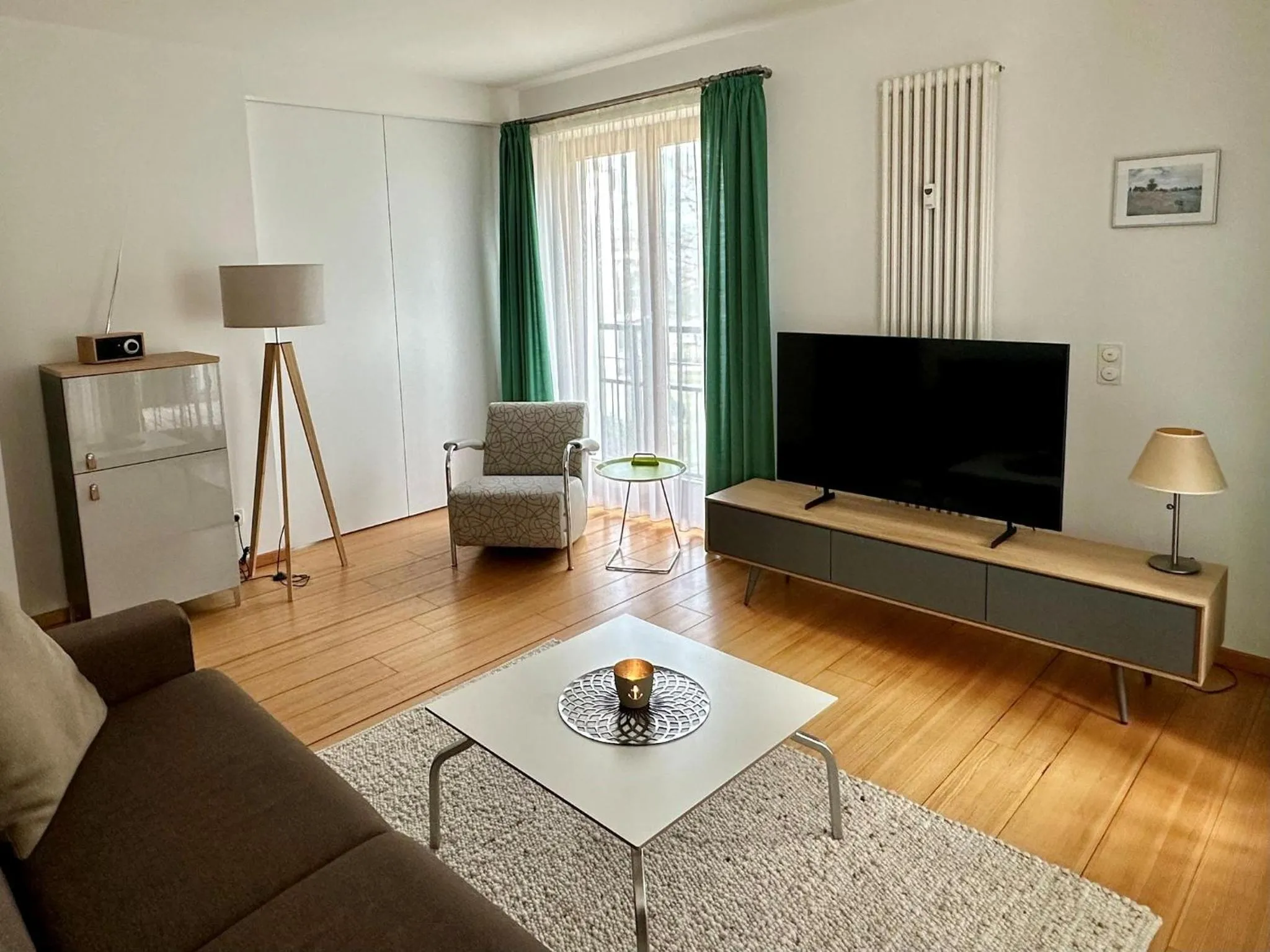 Living room in Kaiservillen Heringsdorf - Ferienwohnung mit 1 Schlafzimmer und Balkon D112