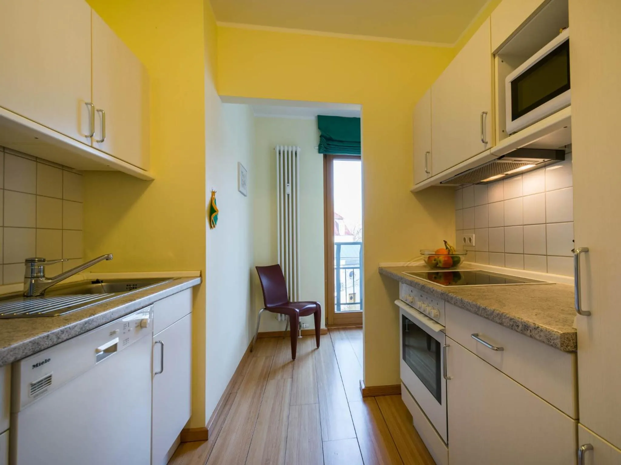 Kaiservillen Heringsdorf - Ferienwohnung mit 1 Schlafzimmer und Balkon D121