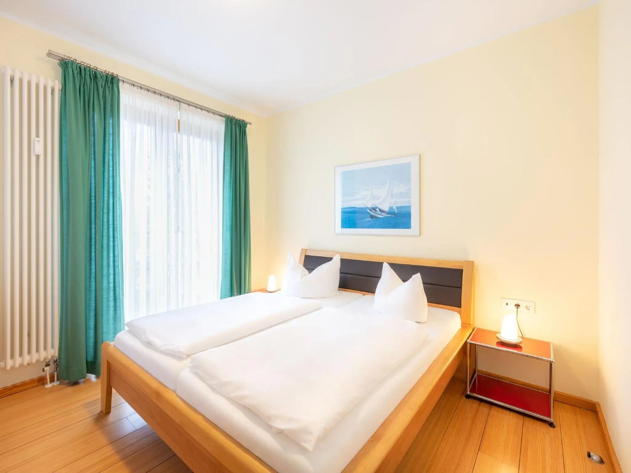 Kaiservillen Heringsdorf - Ferienwohnung mit 1 Schlafzimmer und Balkon D121