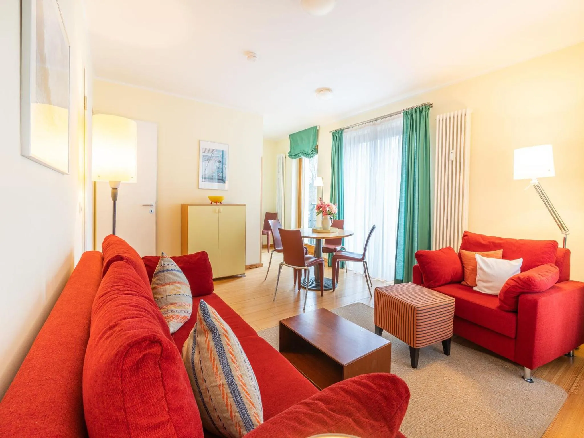 Kaiservillen Heringsdorf - Ferienwohnung mit 1 Schlafzimmer und Balkon D121