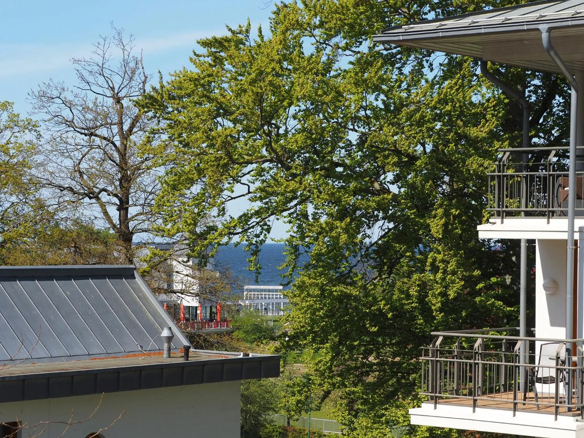 Balcony/Terrace in Kaiservillen Heringsdorf - Ferienwohnung mit 1 Schlafzimmer und Balkon D125