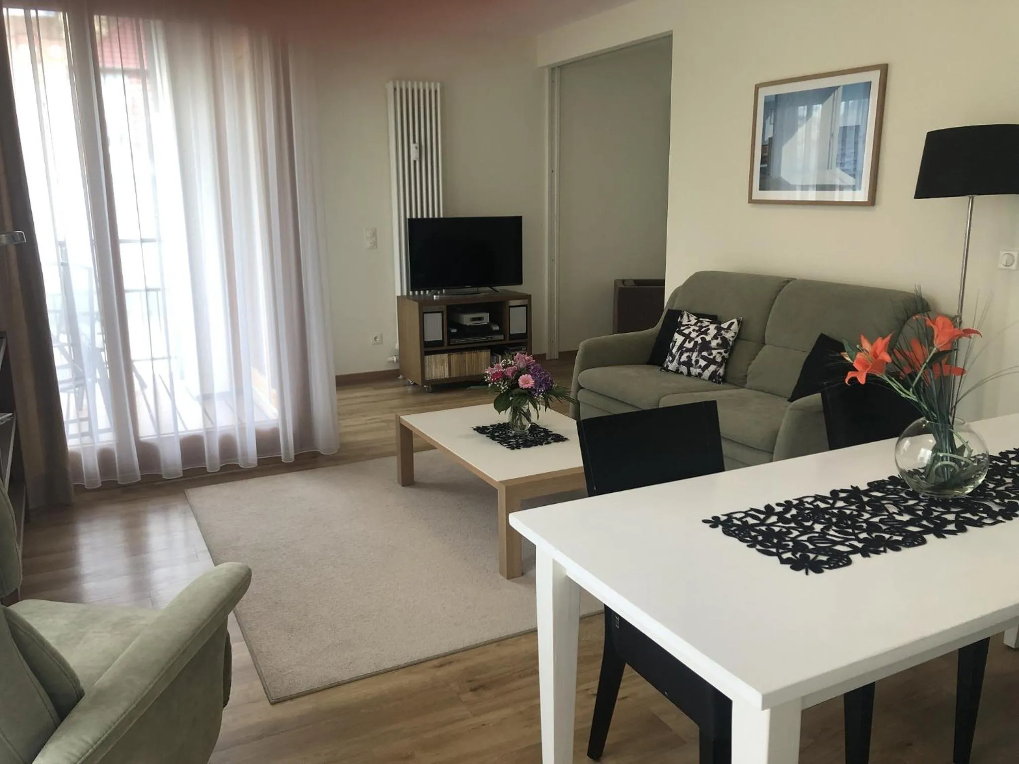 Kaiservillen Heringsdorf - Ferienwohnung mit 1 Schlafzimmer und Balkon D221