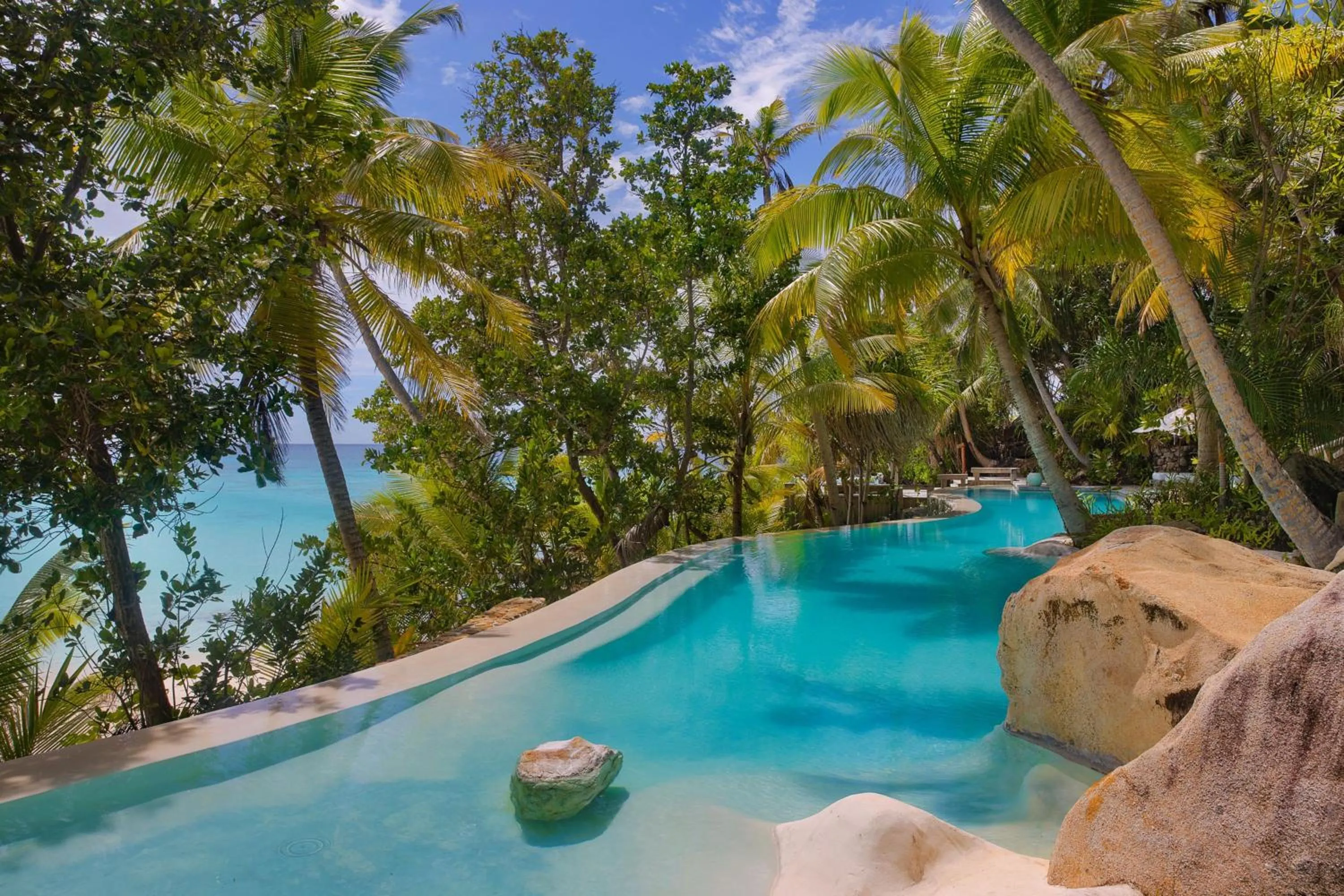 Swimming pool in North Island, a Luxury Collection Resort, Seychelles