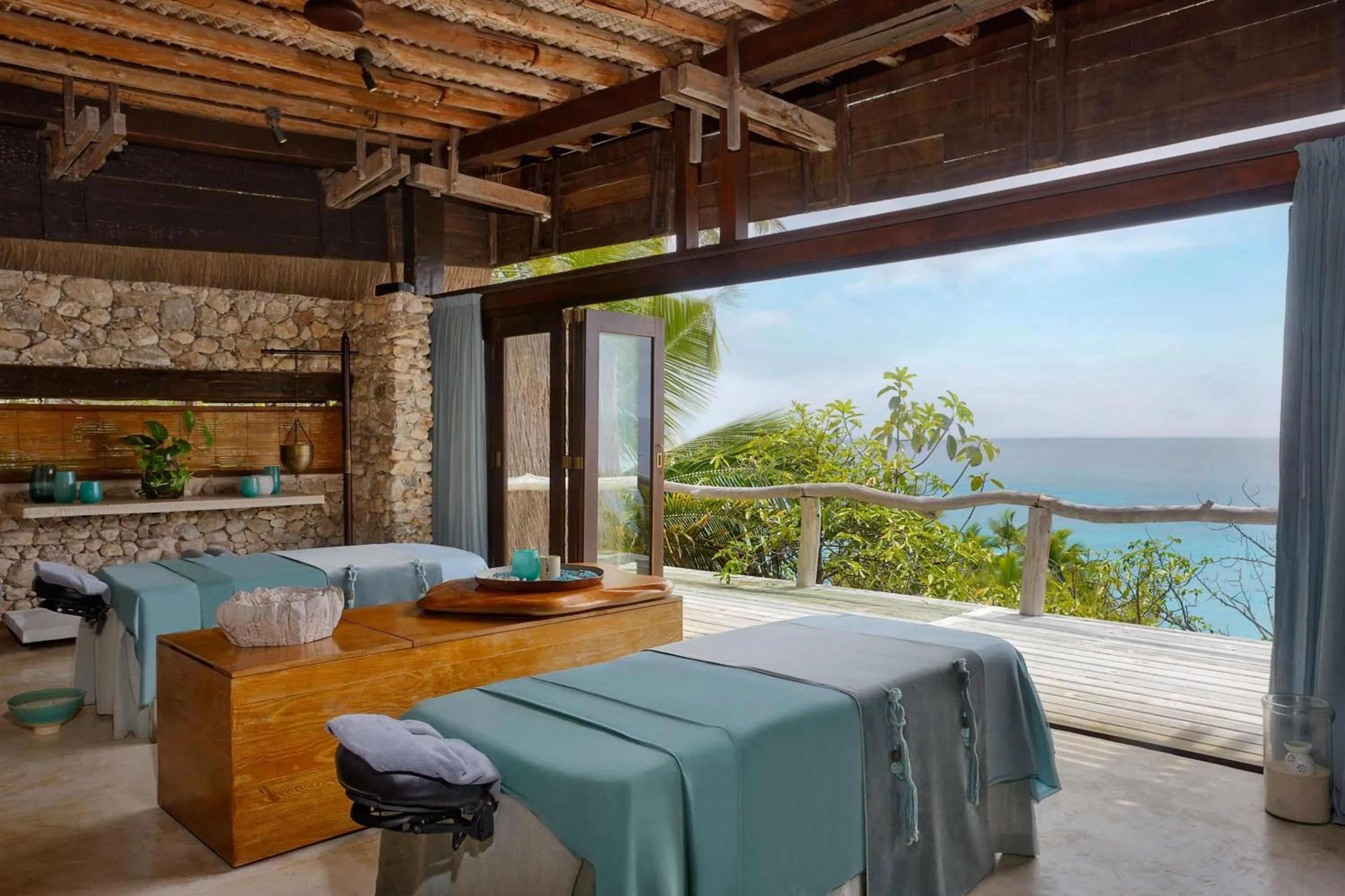 Spa and wellness centre/facilities, Bed in North Island, a Luxury Collection Resort, Seychelles
