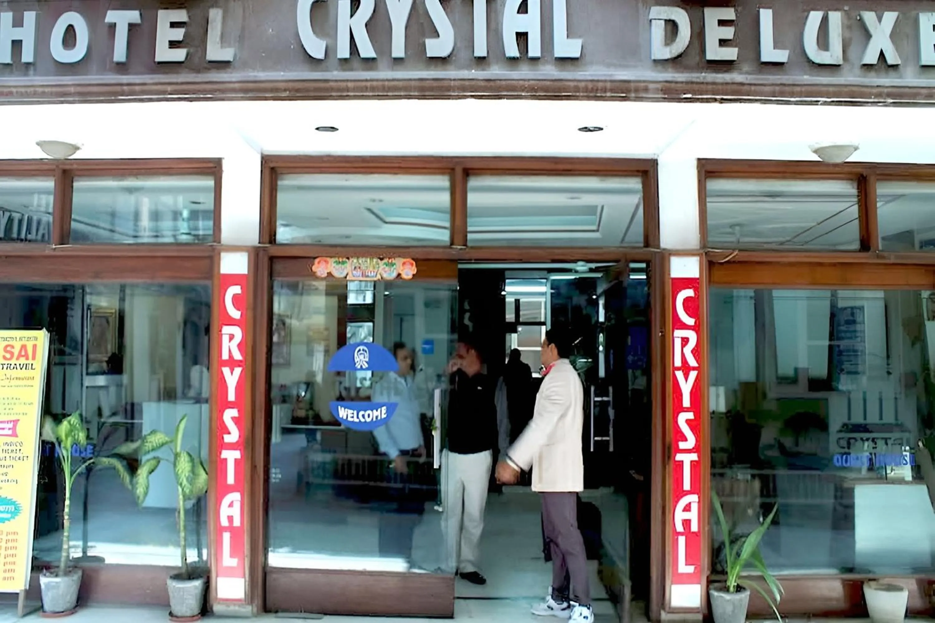Property building in Hotel Crystal Deluxe at New Delhi Railway Station