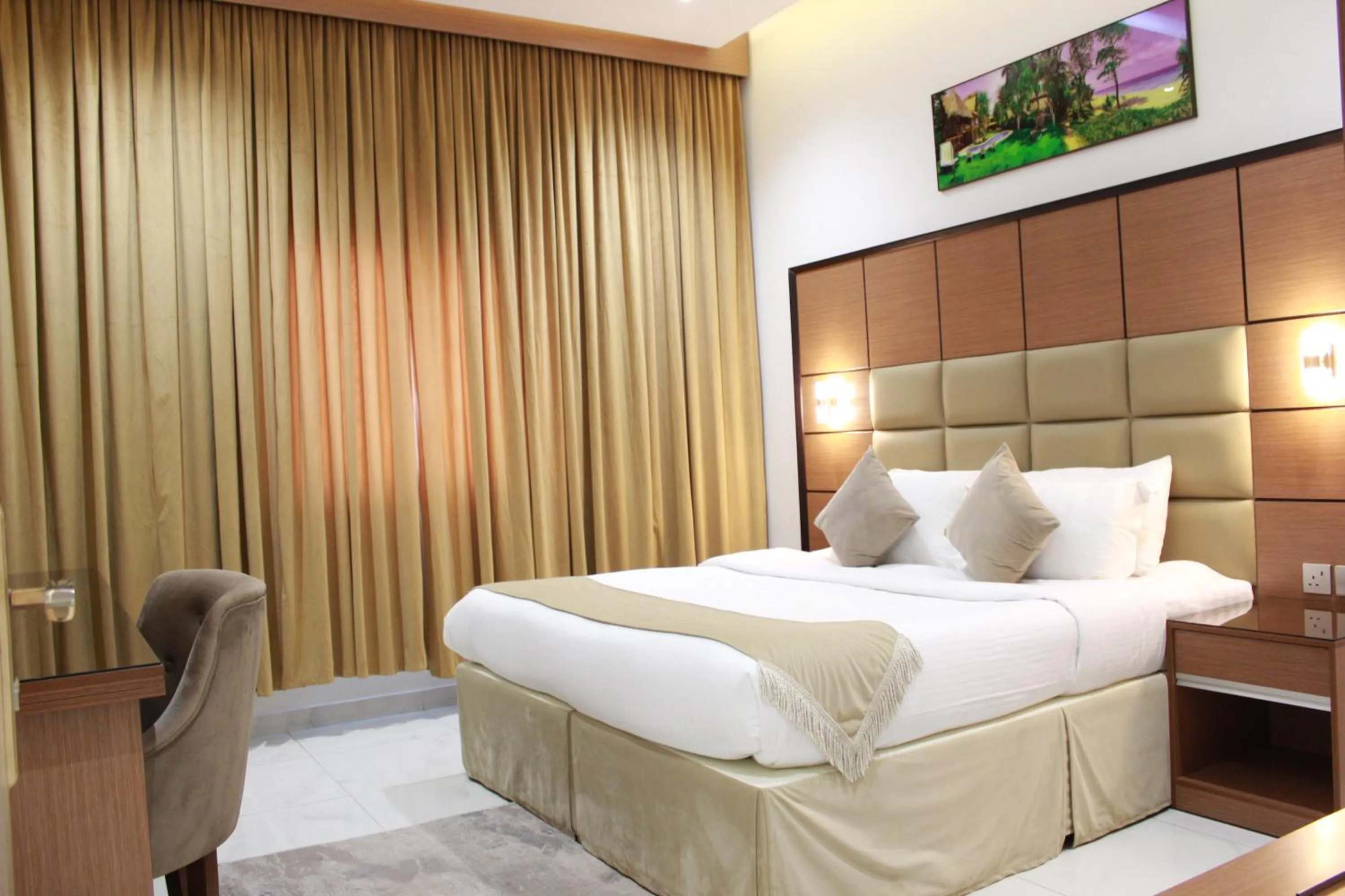 Bedroom, Bed in 5season