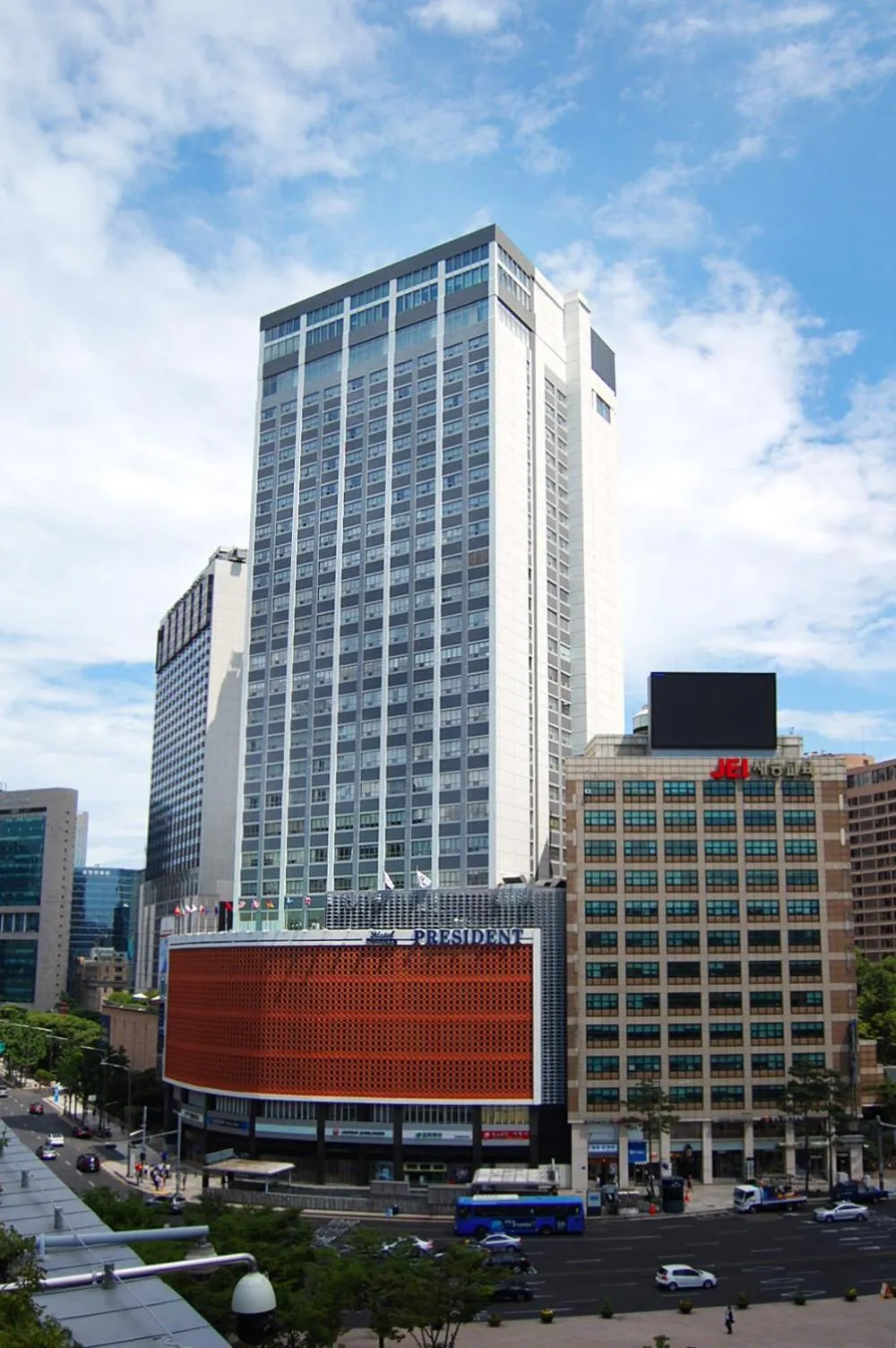 Property building in Hotel President