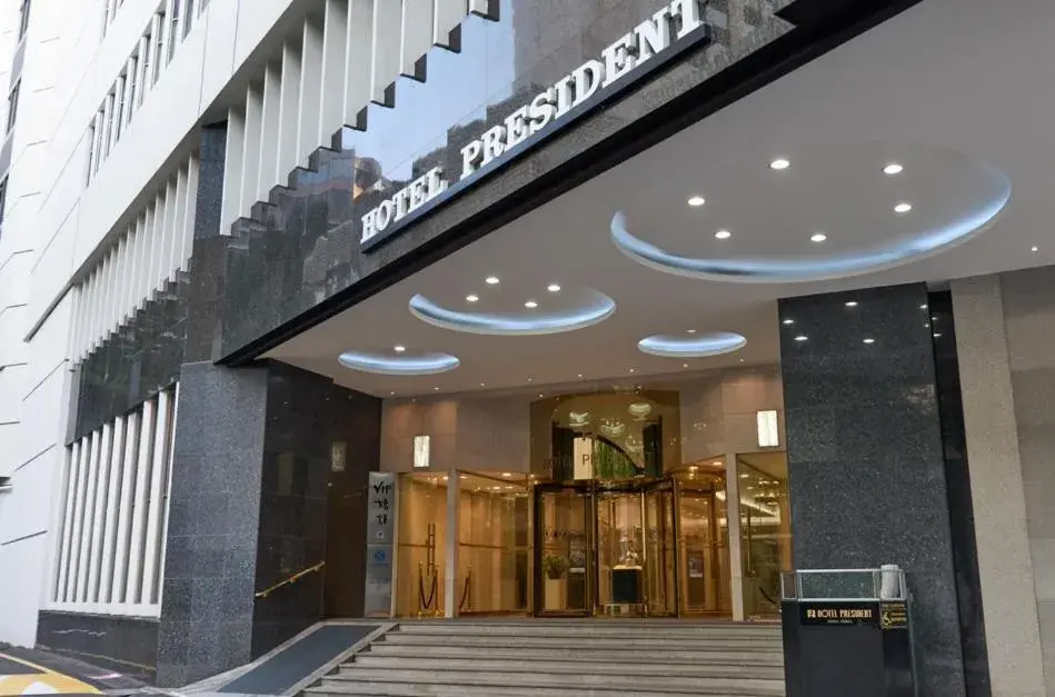 Property building in Hotel President Property building in Hotel President