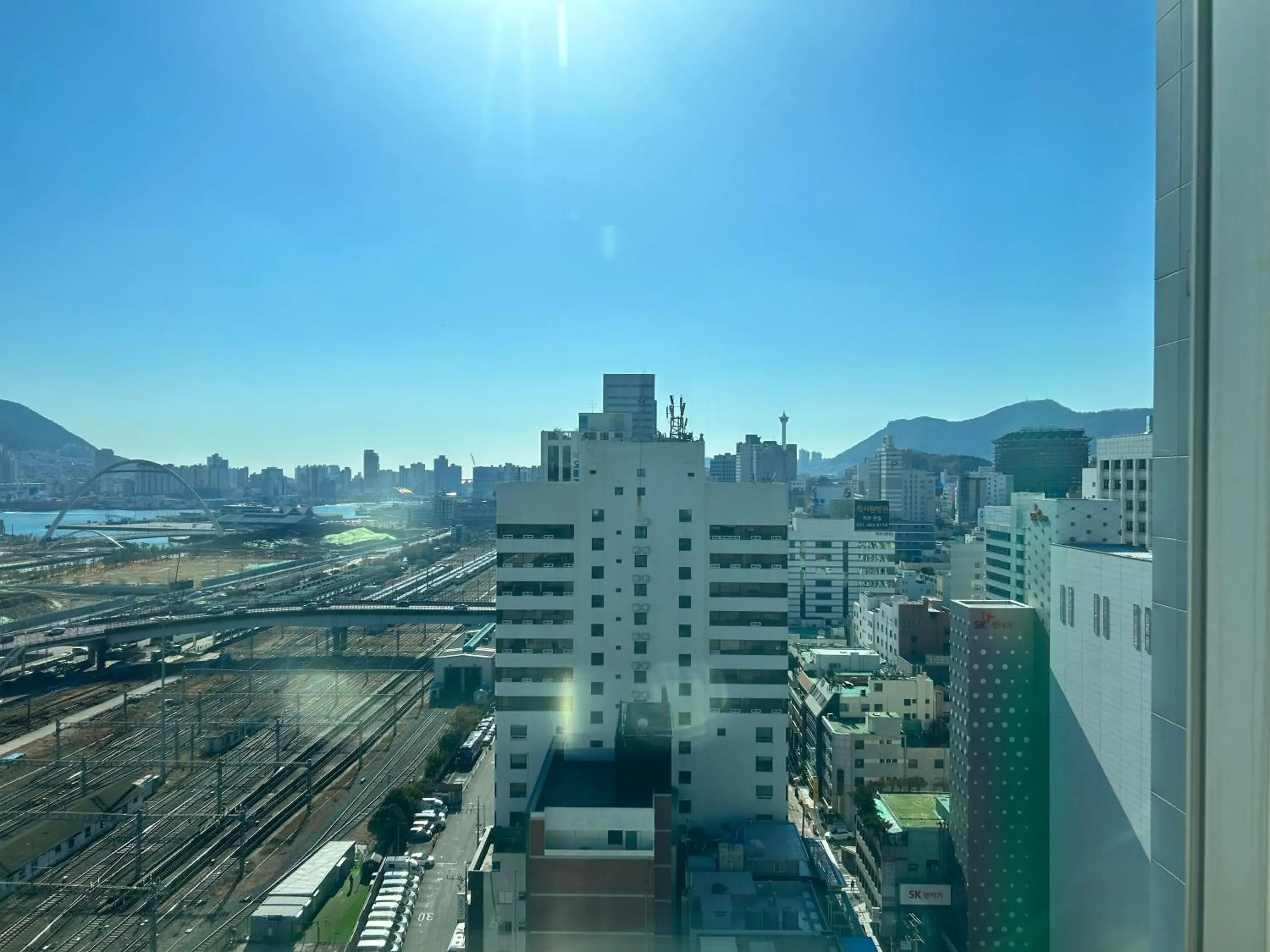 View (from property/room) in Toyoko Inn Busan Station No.1 View (from property/room) in Toyoko Inn Busan Station No.1