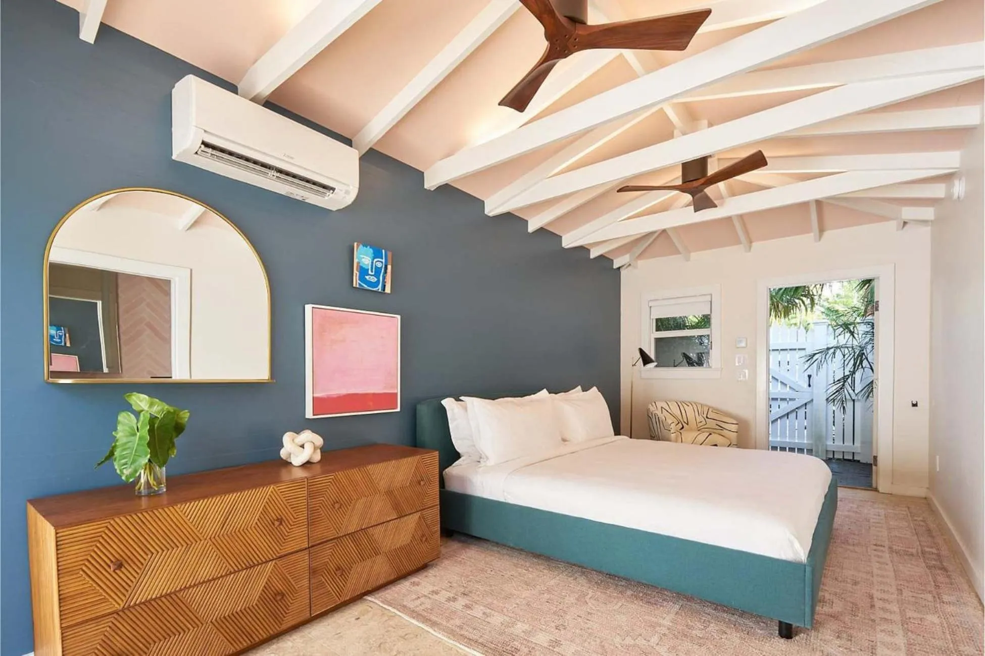 Bed in Carriage House at Grand Maloney