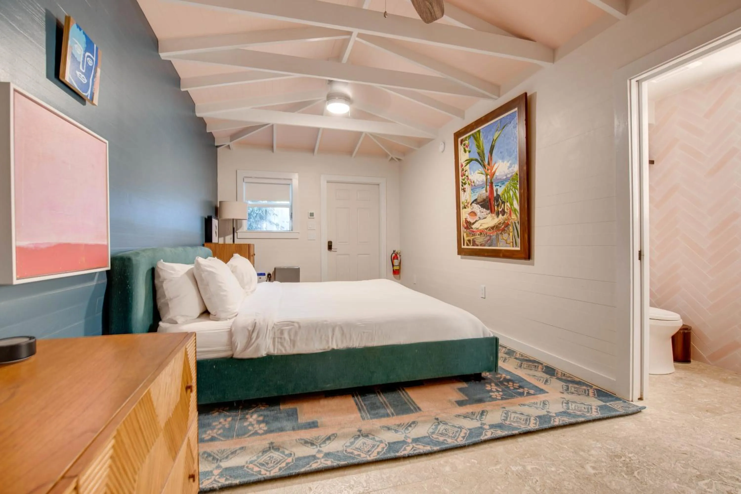 Bed in Carriage House at Grand Maloney