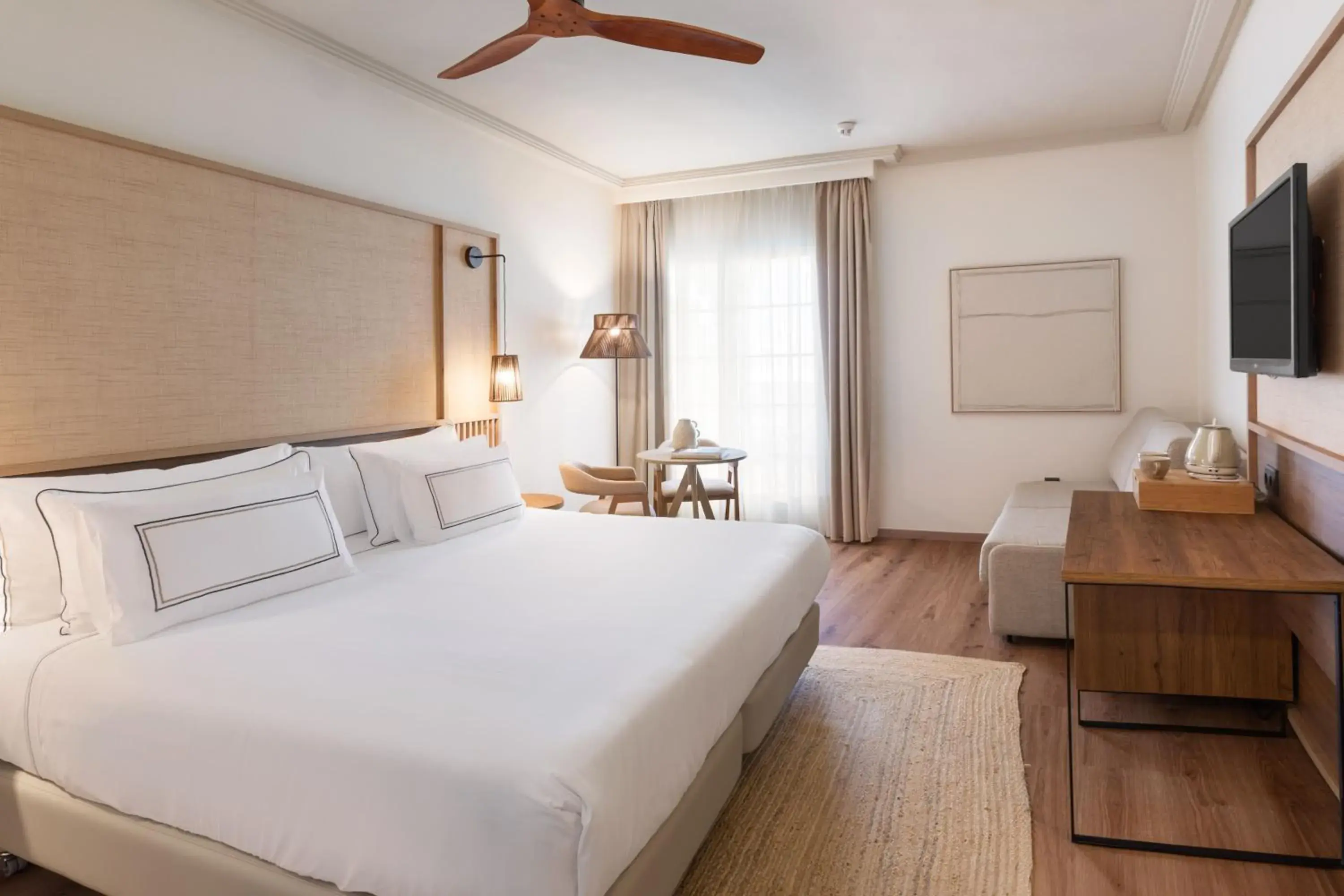 Bed in Meliá Isla Canela Bed in Meliá Isla Canela