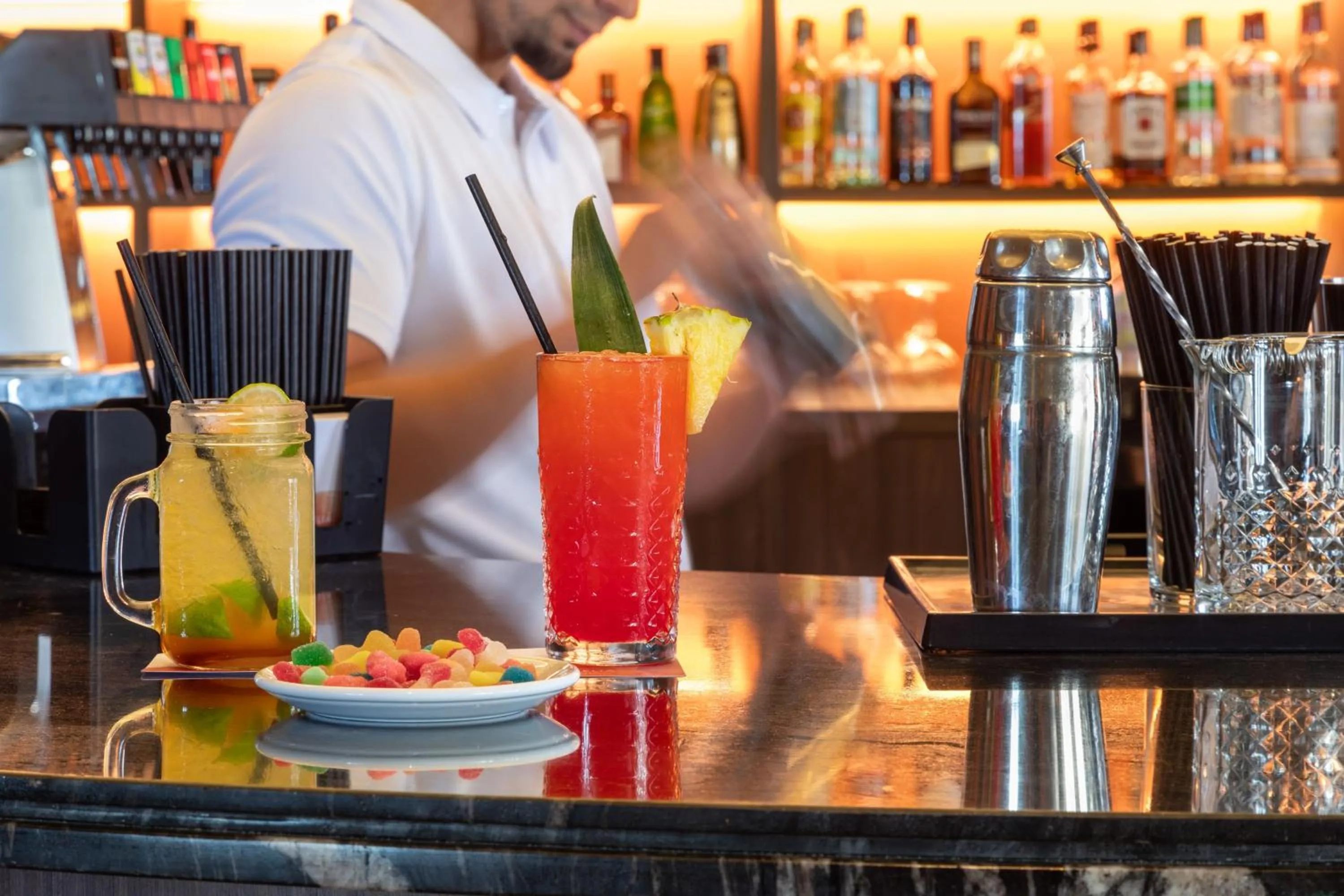 Lounge or bar in Meliá Isla Canela