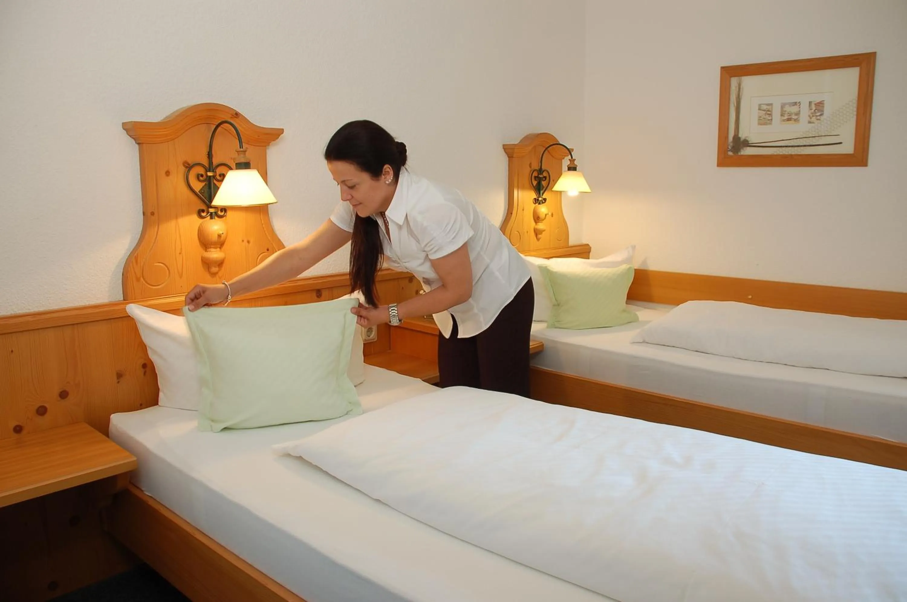 Staff, Bed in Landhotel Behre