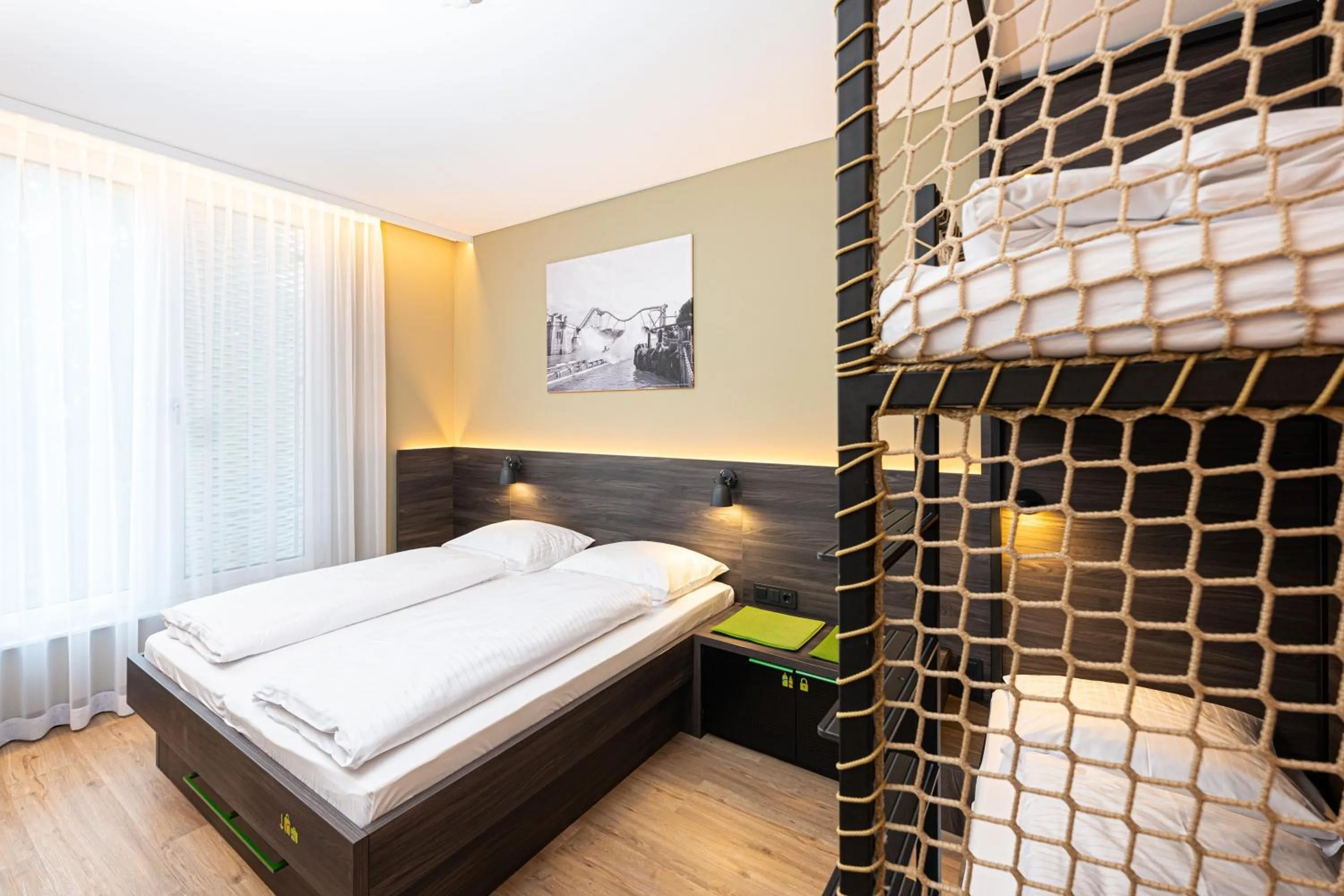 Photo of the whole room, Bed in Hotel am Park