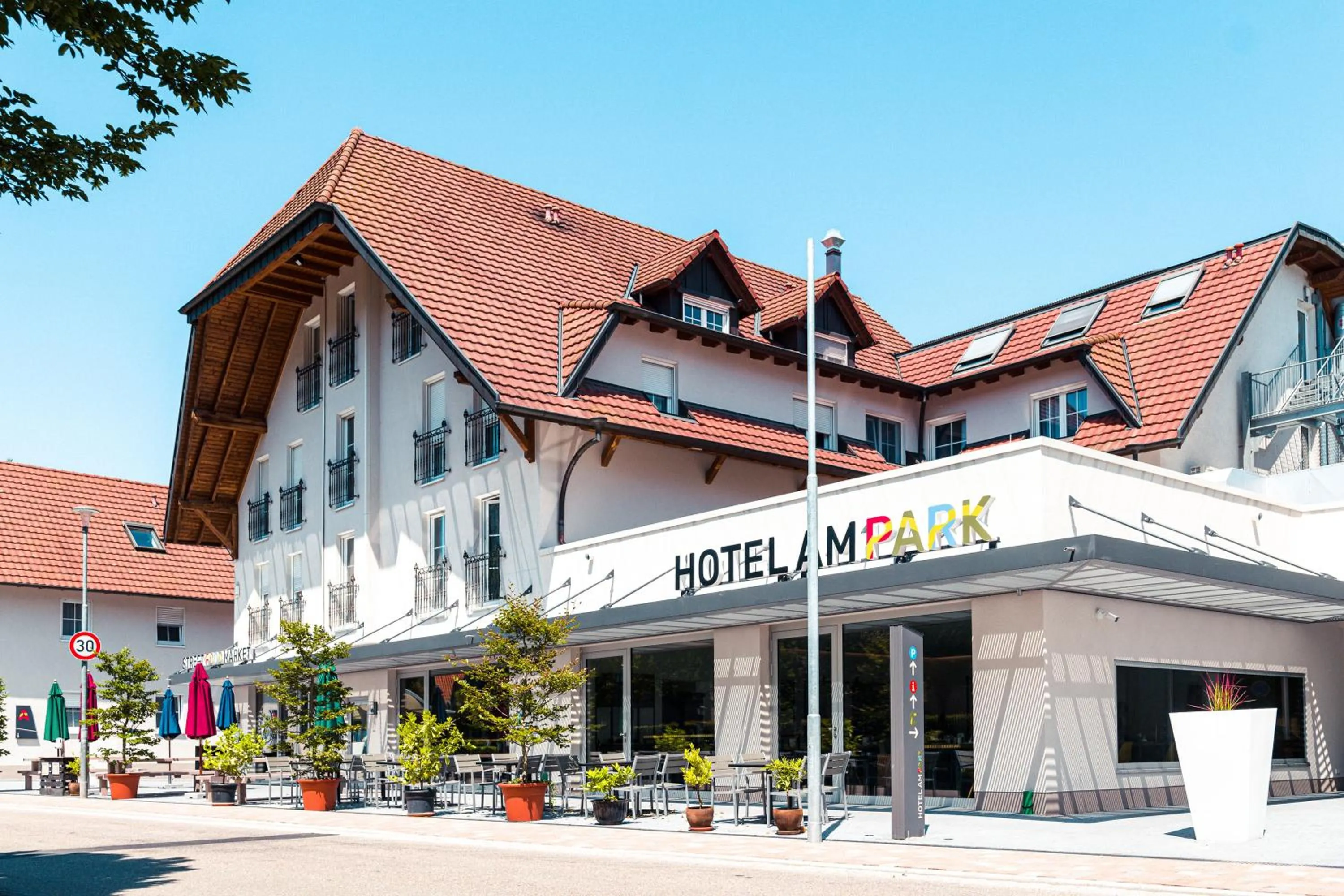 Property building in Hotel am Park