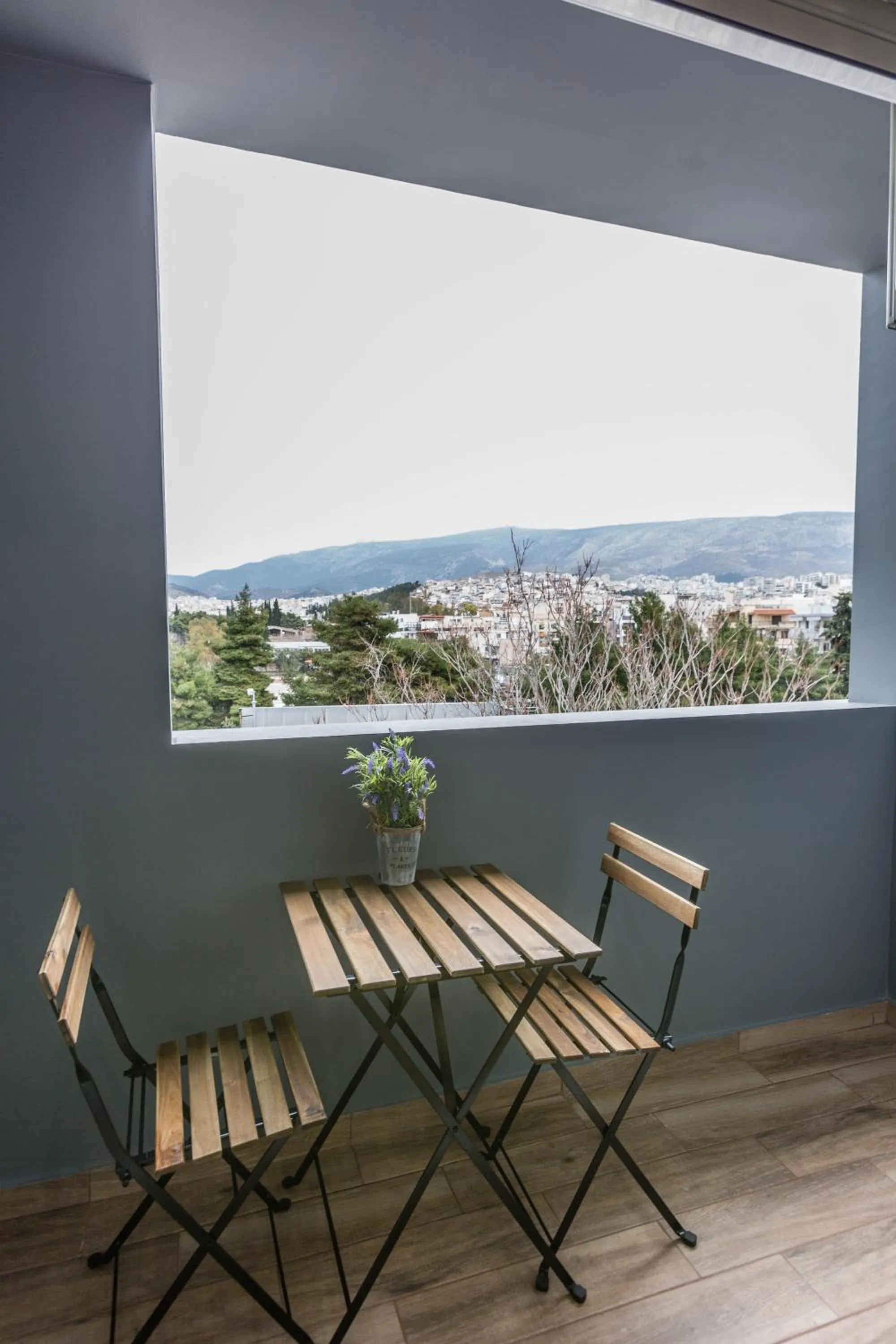 Balcony/Terrace in Raise Athens Metro Apartments