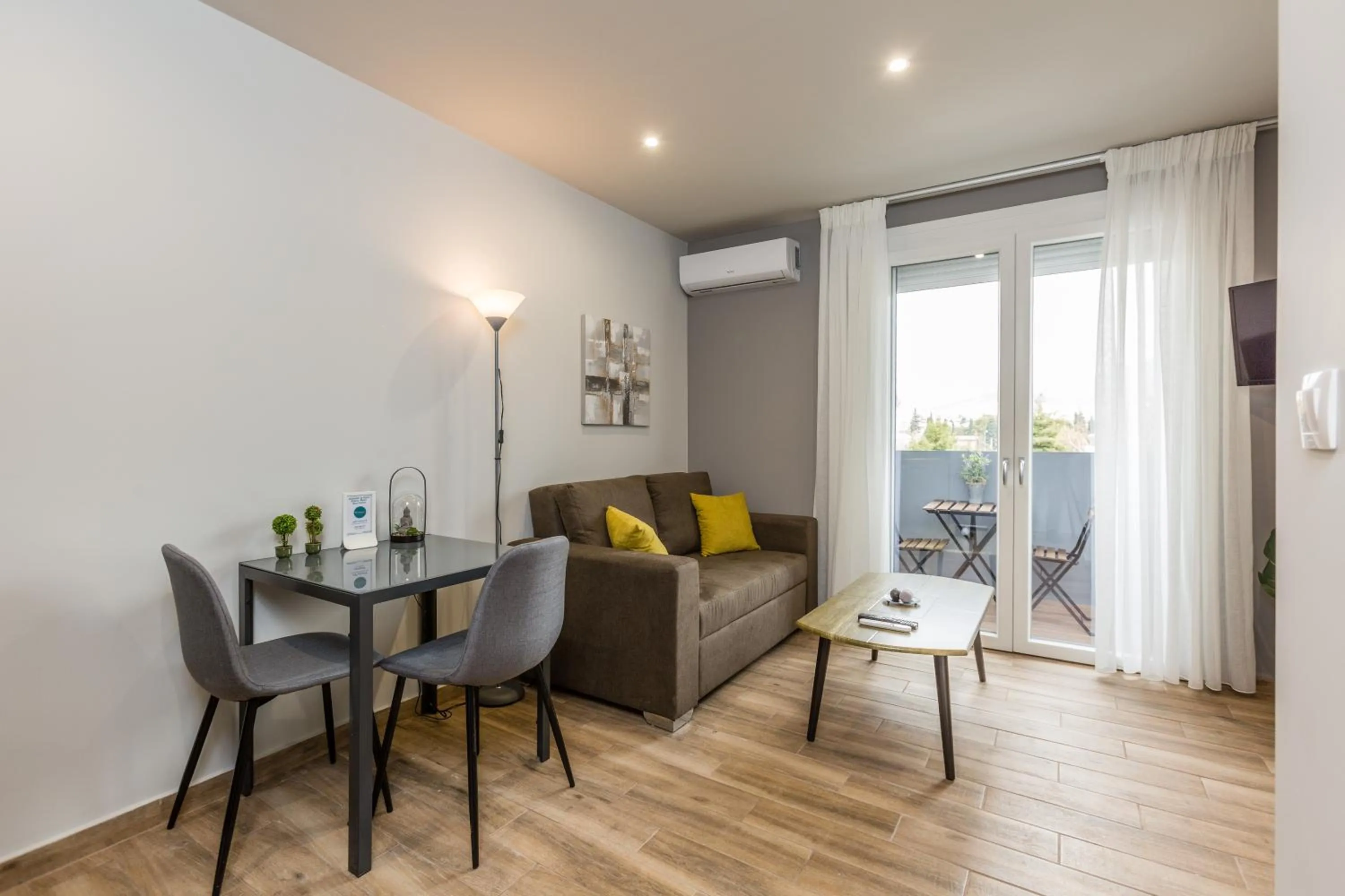 Living room in Raise Athens Metro Apartments