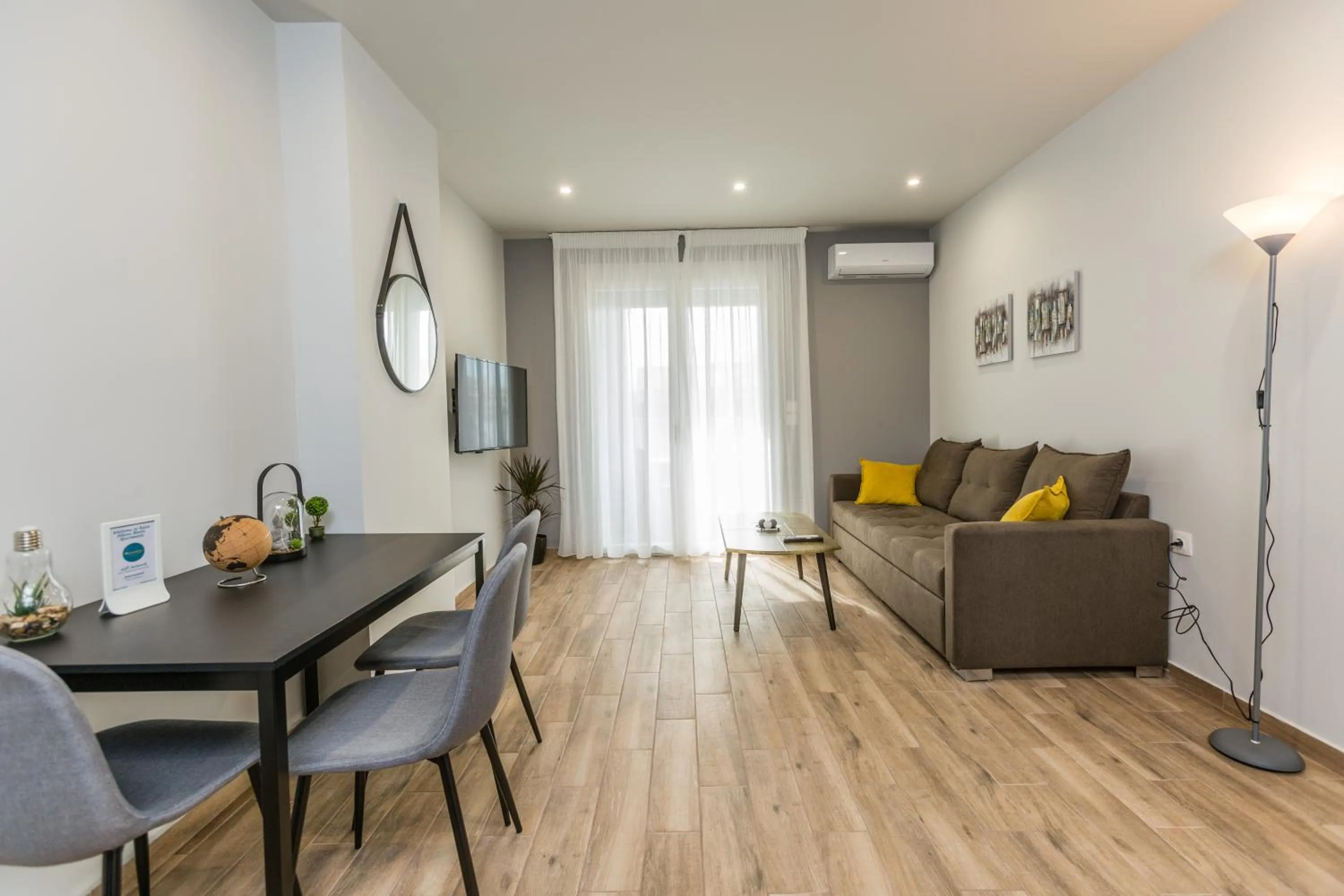 Living room in Raise Athens Metro Apartments