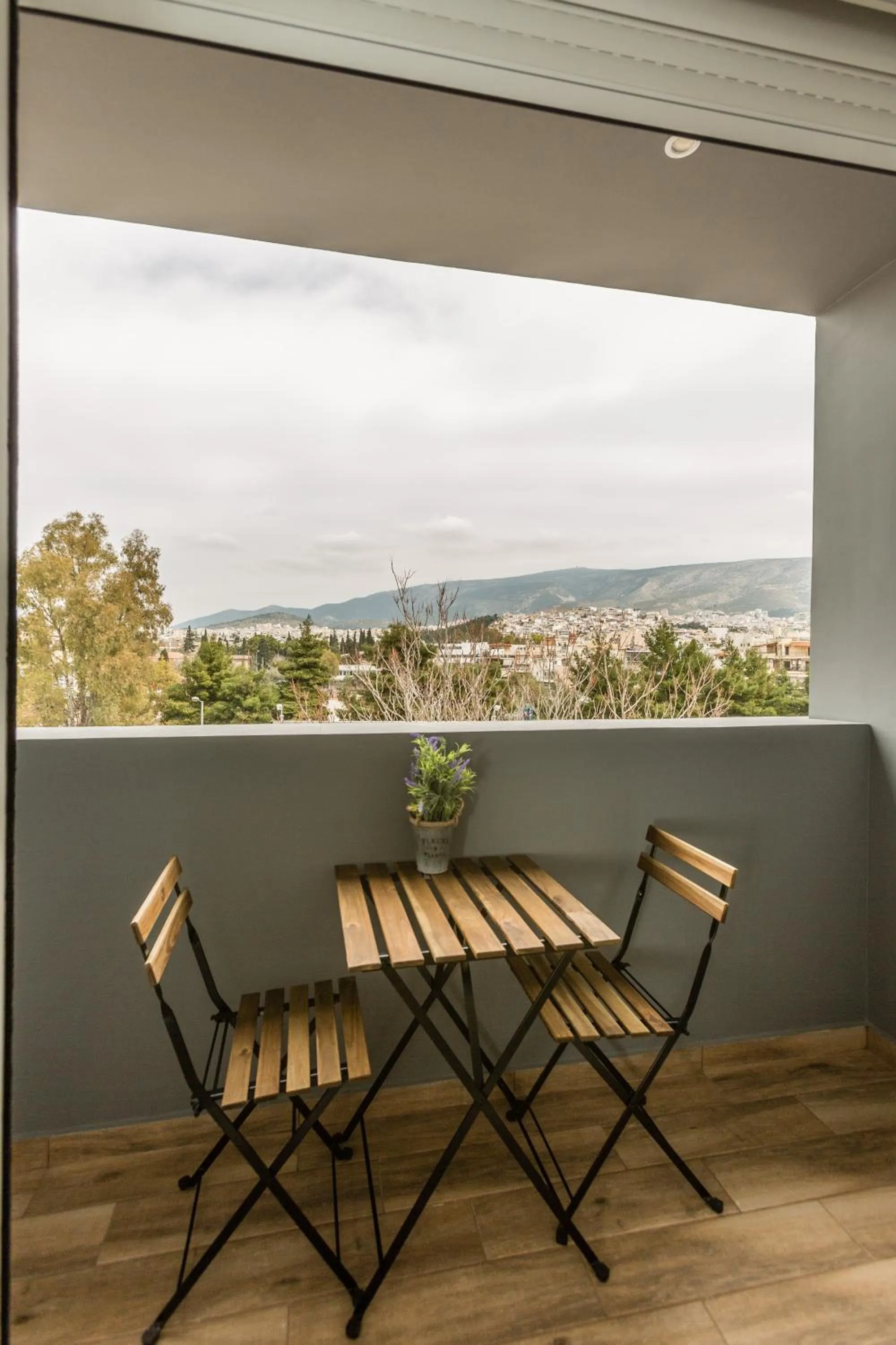 Balcony/Terrace in Raise Athens Metro Apartments
