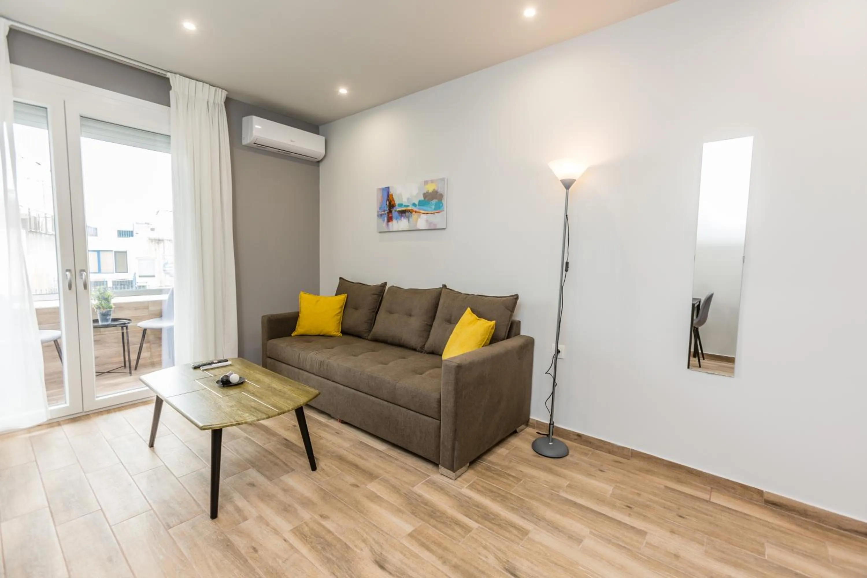 Living room in Raise Athens Metro Apartments