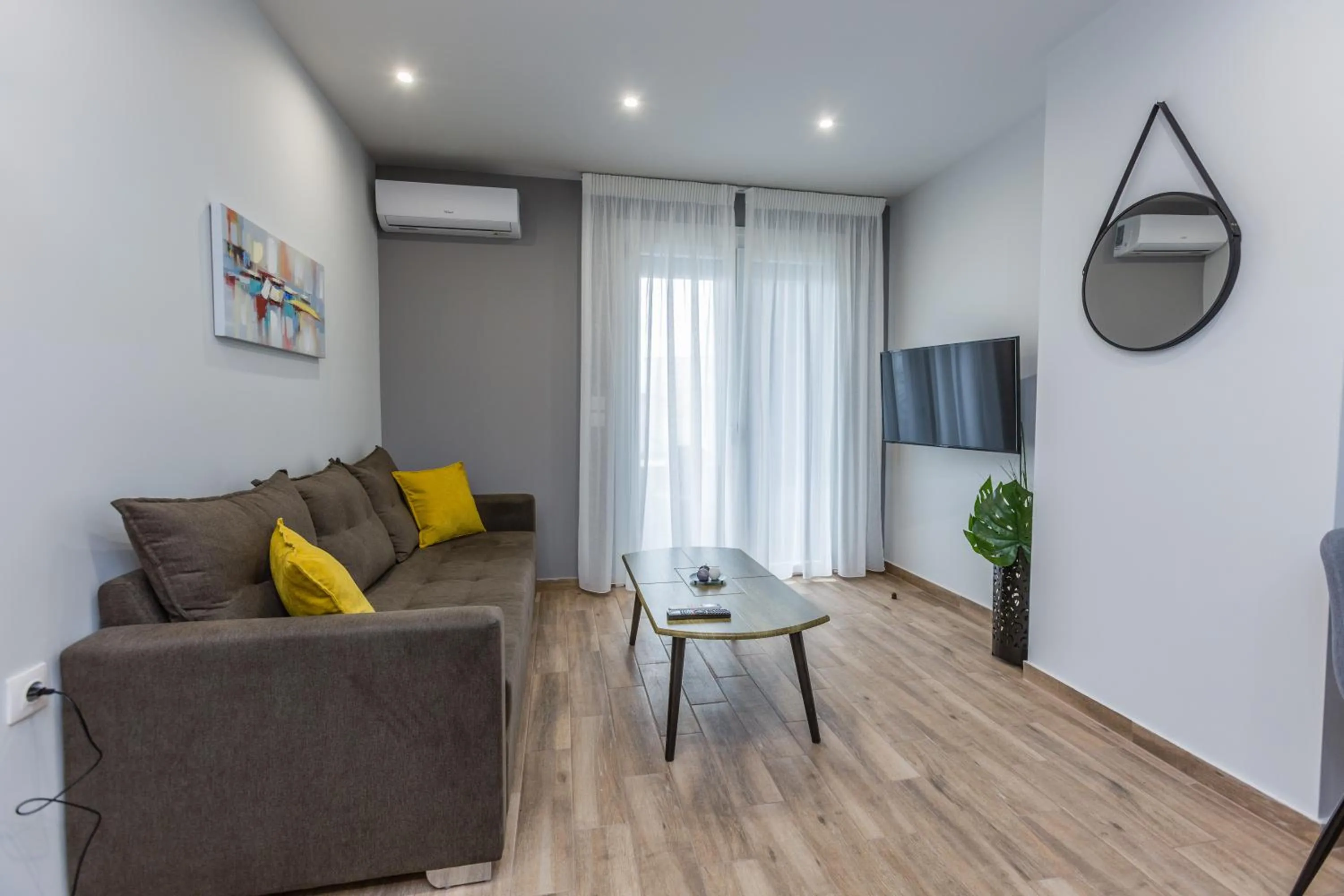 Living room in Raise Athens Metro Apartments