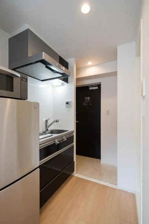 Kitchen or kitchenette in Hotel Emir