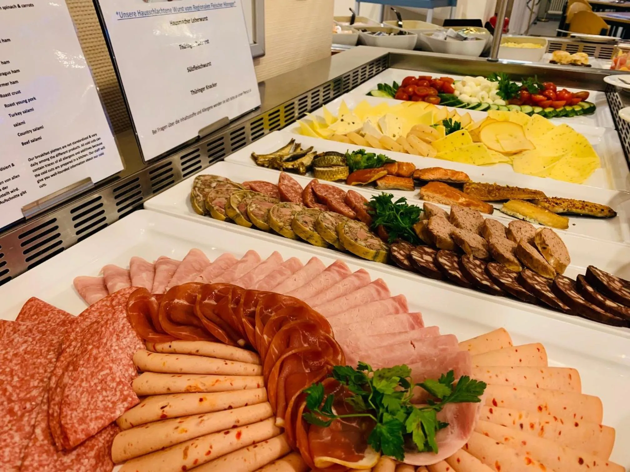 Buffet breakfast in Akademiehotel Jena