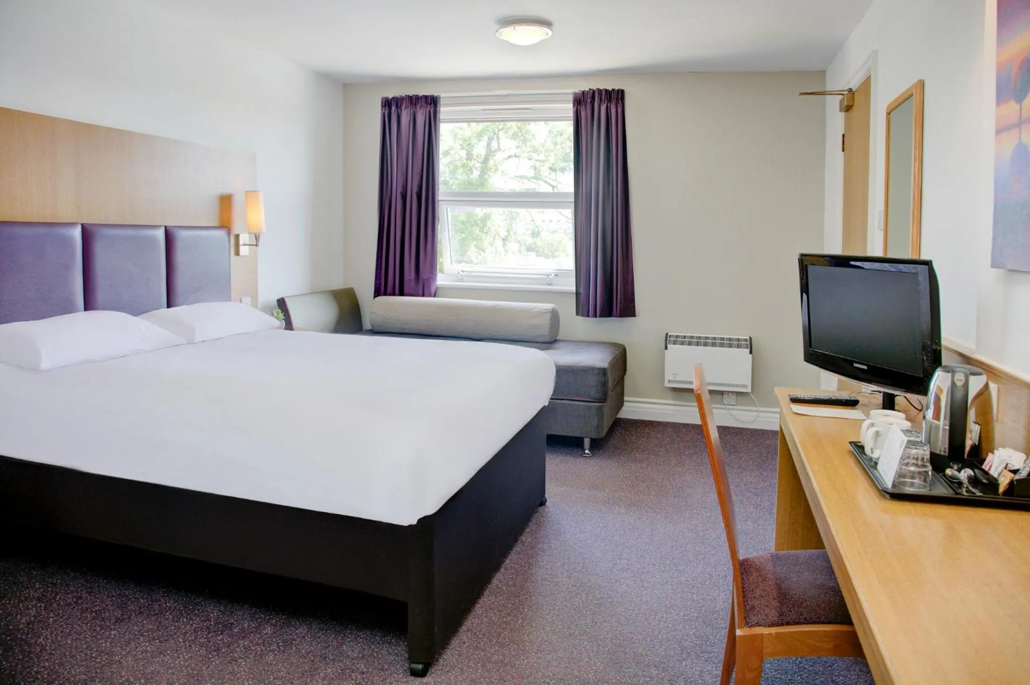 Photo of the whole room, Bed in Embassy Hotel, Gateshead Newcastle, Sure Hotel Collection by Best Western