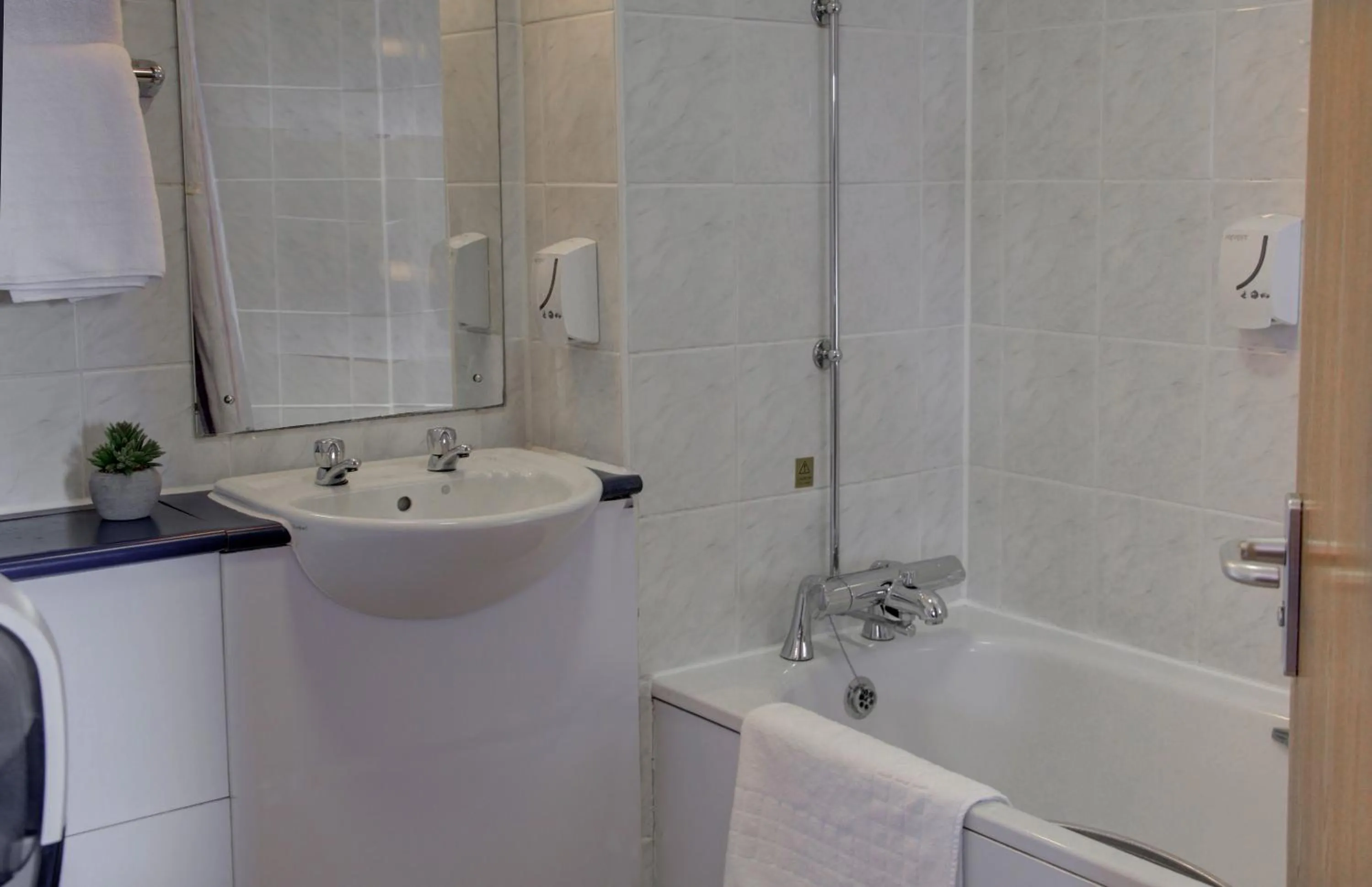 Bathroom in Embassy Hotel, Gateshead Newcastle, Sure Hotel Collection by Best Western