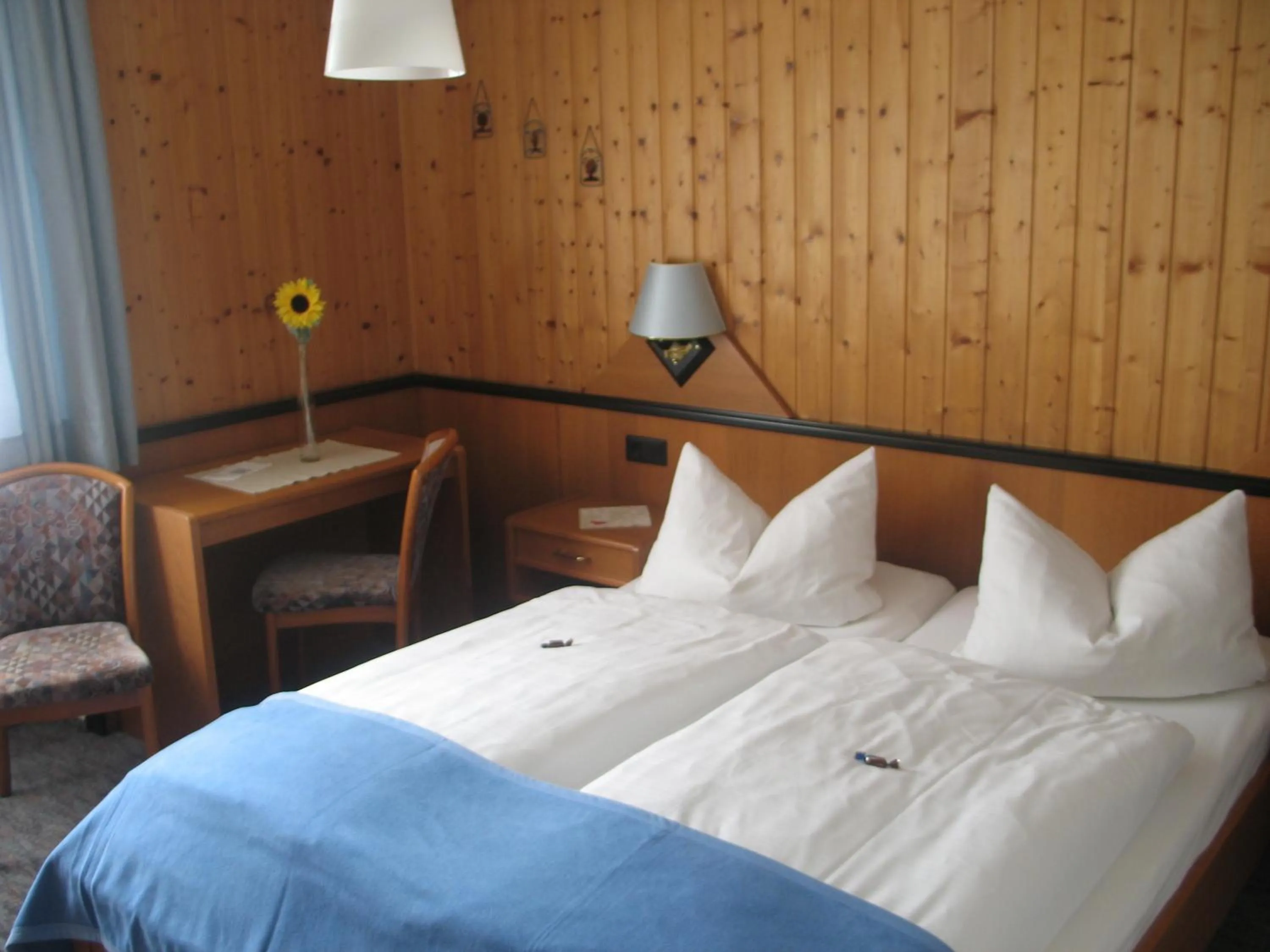 Bed in Gasthof-Pension Leupold