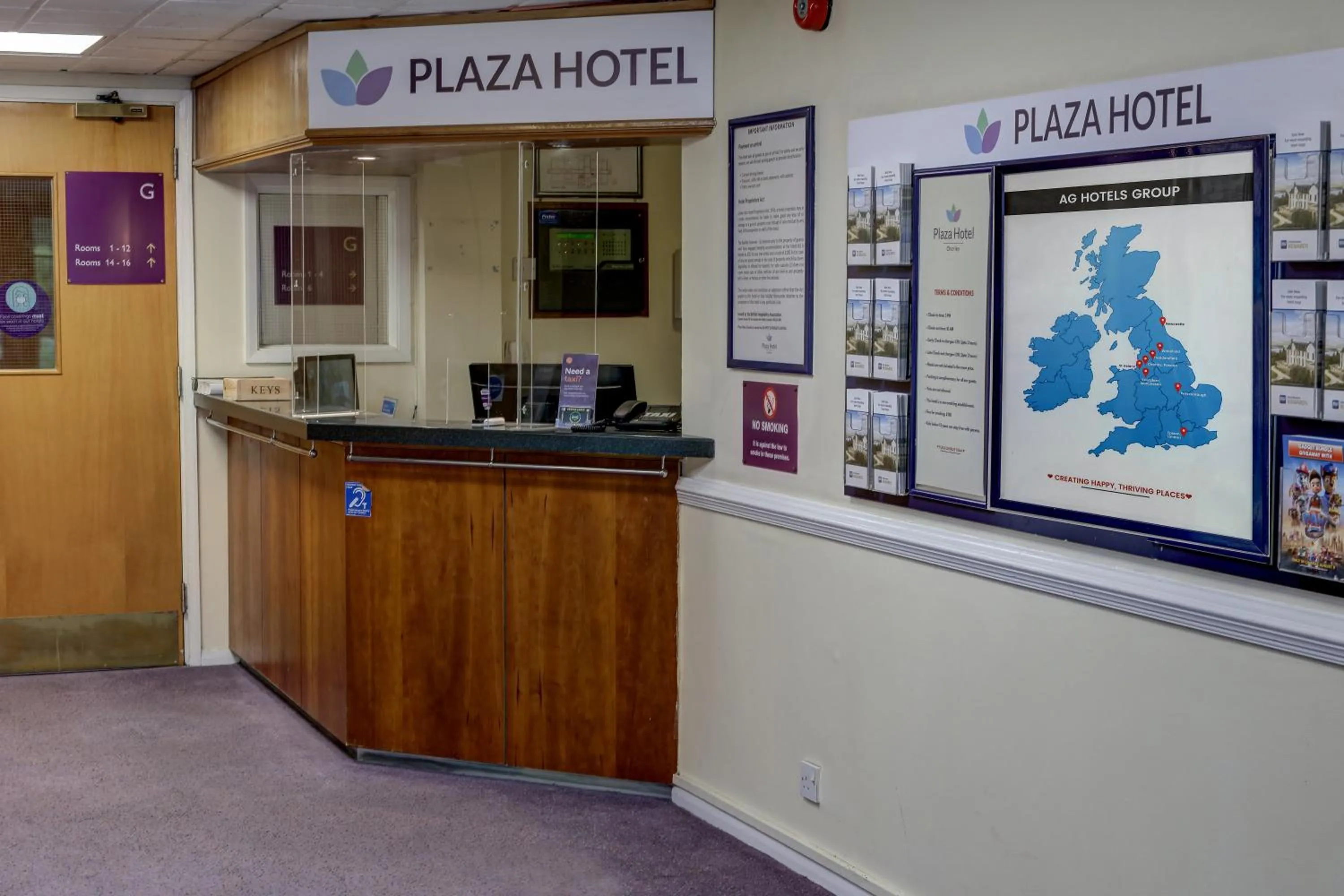 Lobby or reception in Plaza Chorley; Sure Hotel Collection by Best Western