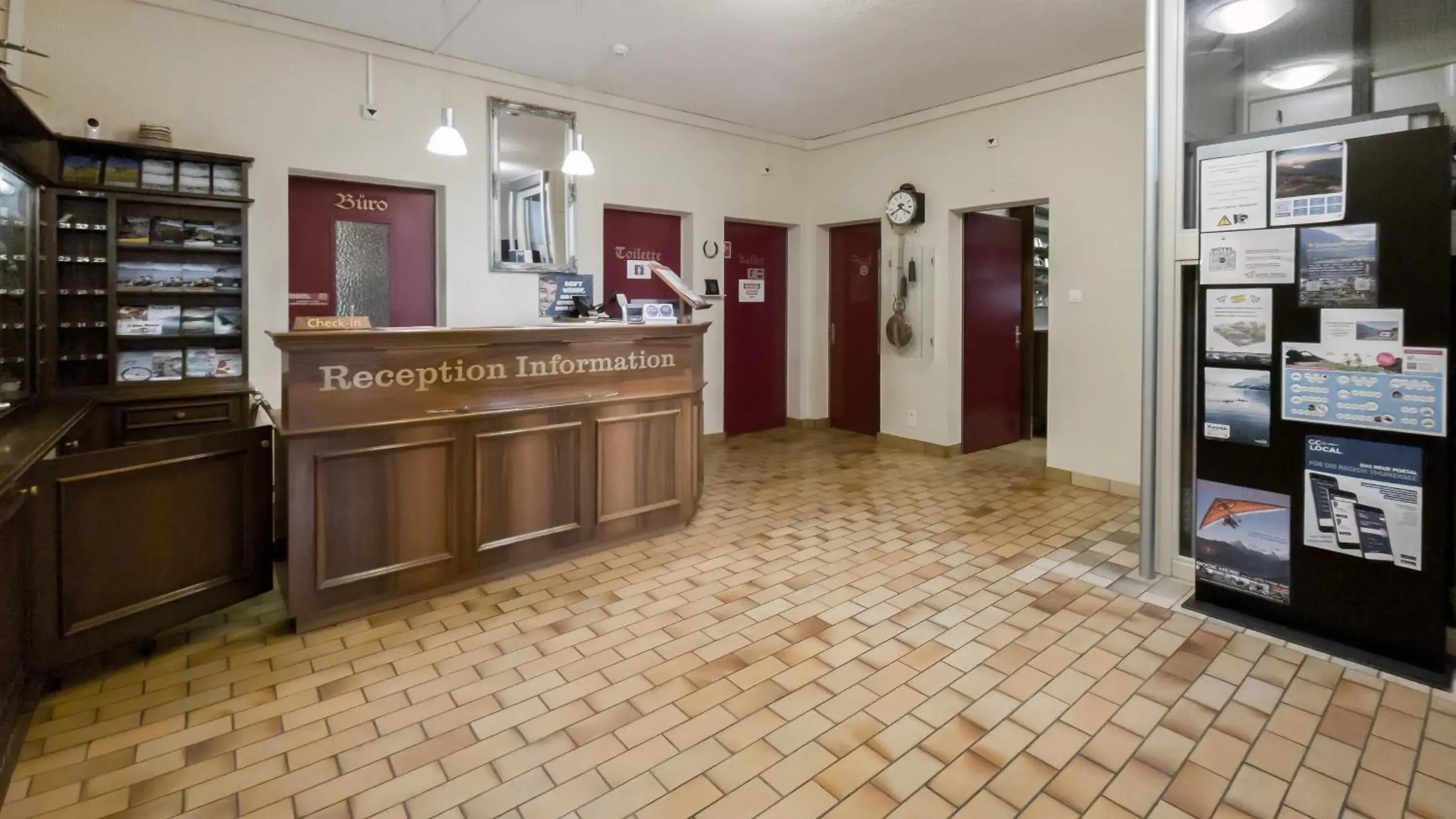 Lobby or reception in Hotel Rössli Lobby or reception in Hotel Rössli