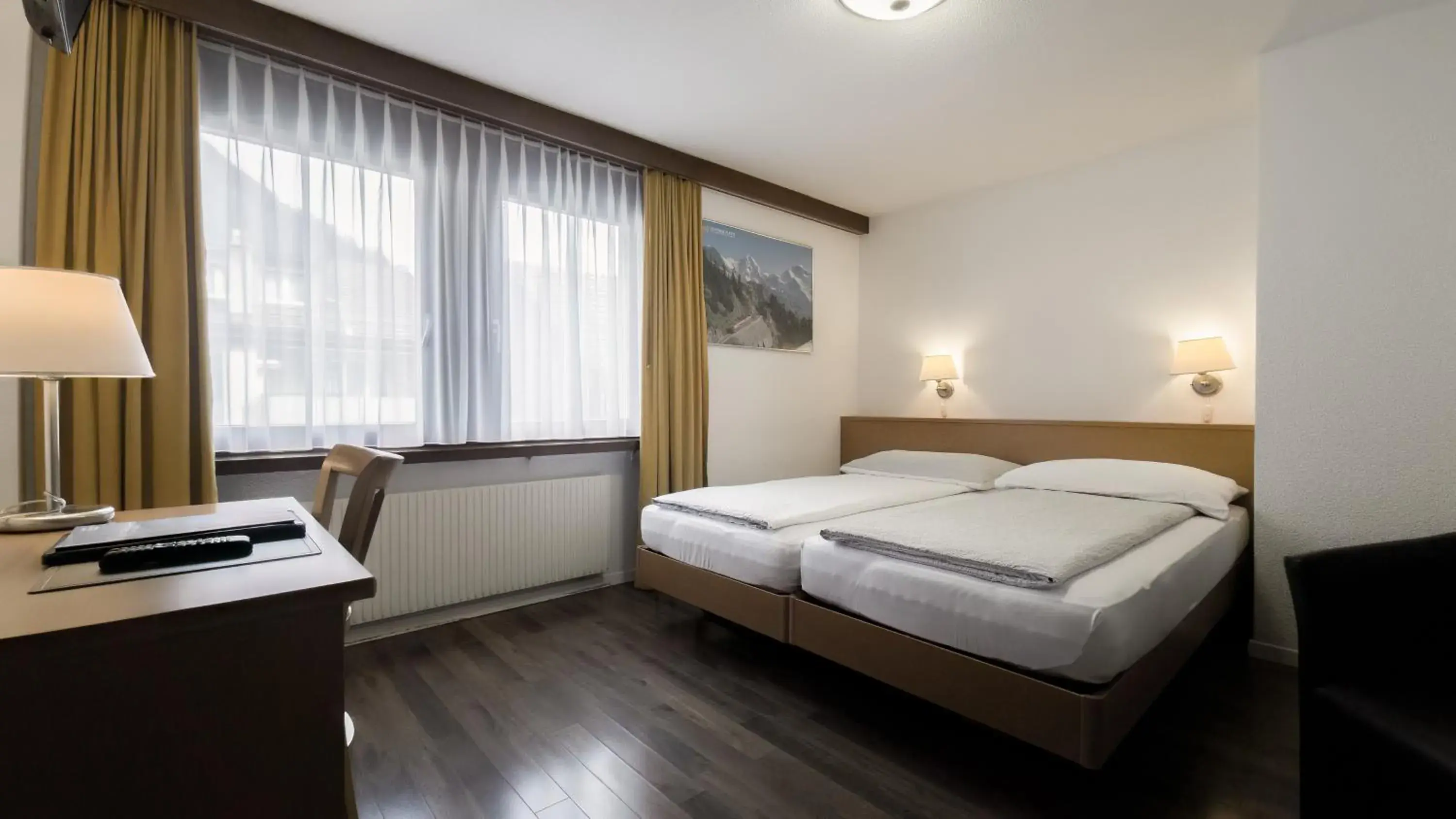 Photo of the whole room, Bed in Hotel Rössli Photo of the whole room, Bed in Hotel Rössli