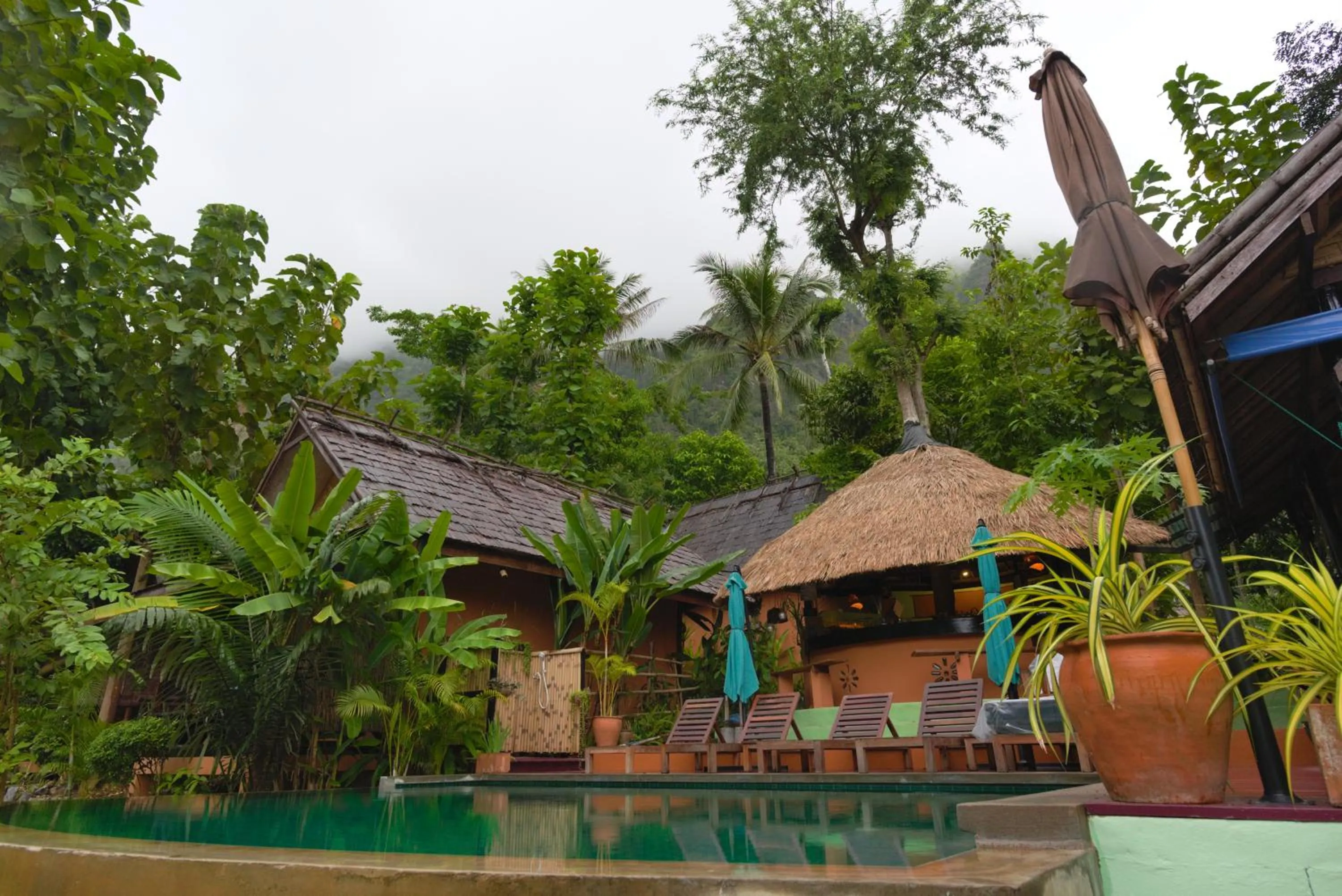 Pool view in Mandala Ou Resort