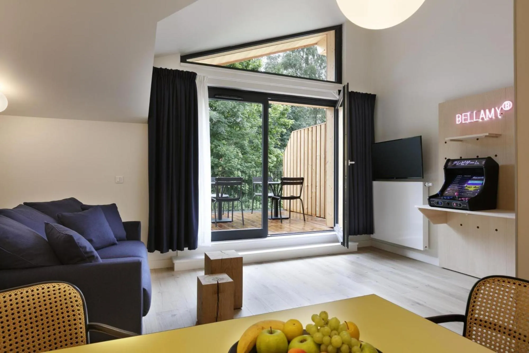 Patio in Appart'hôtel Bellamy Chamonix