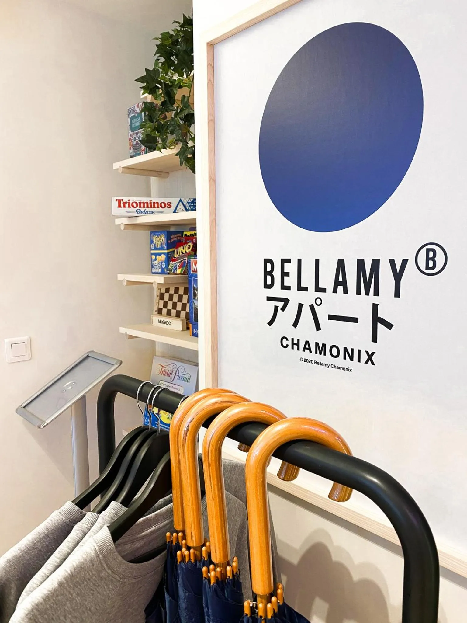 Lobby or reception in Appart'hôtel Bellamy Chamonix