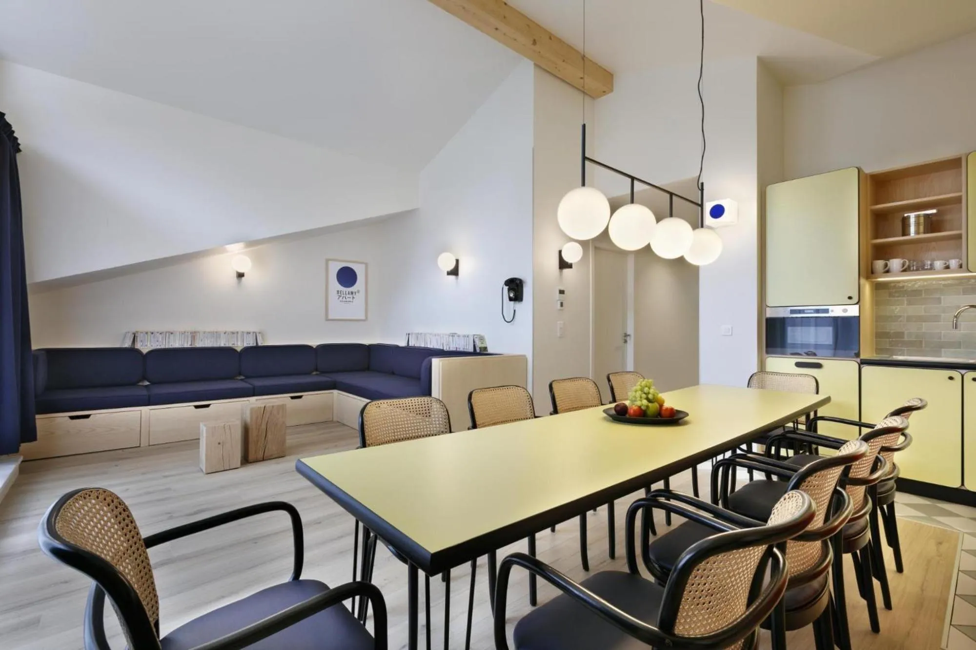 Living room in Appart'hôtel Bellamy Chamonix