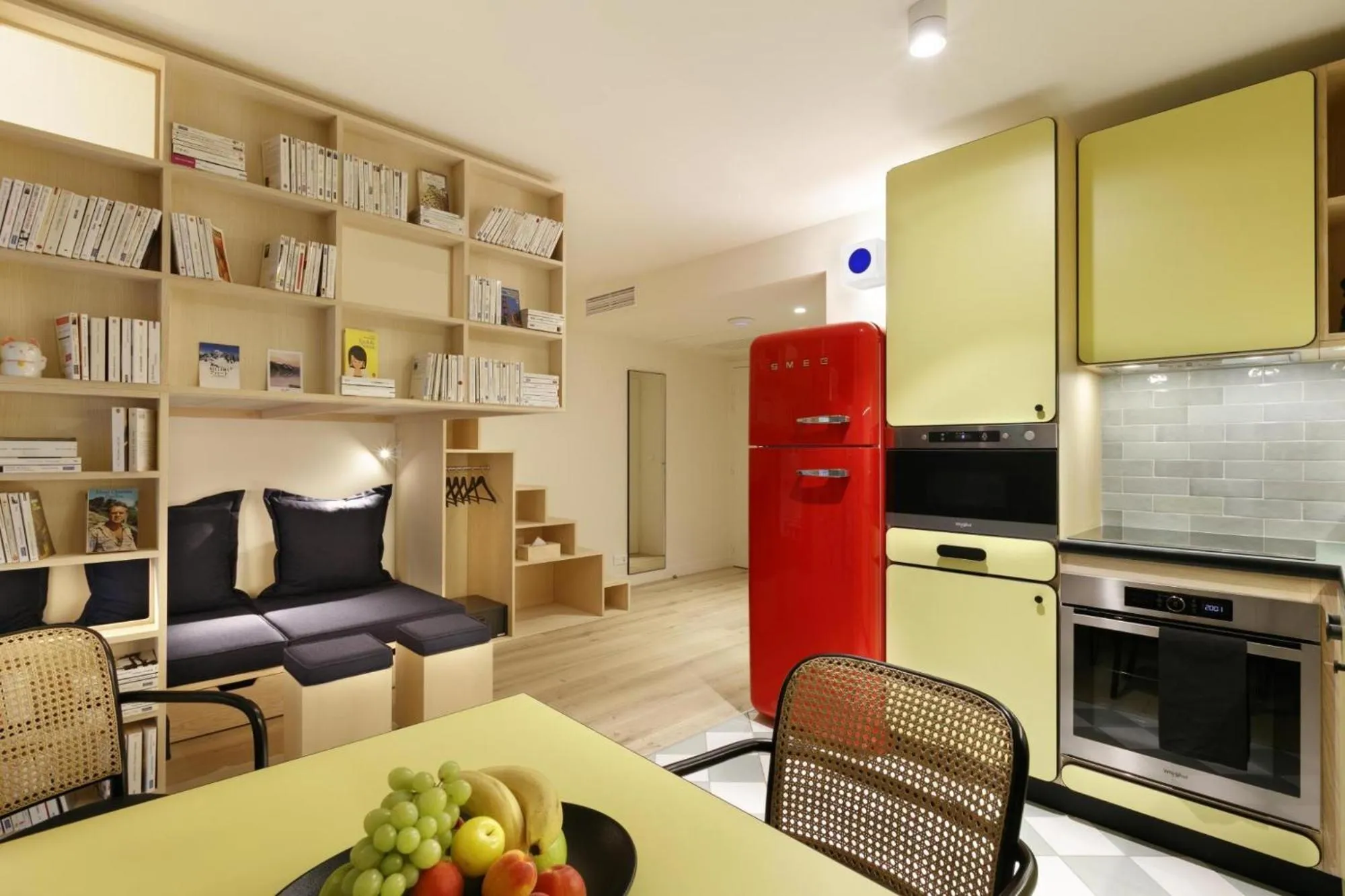 Kitchen or kitchenette in Appart'hôtel Bellamy Chamonix