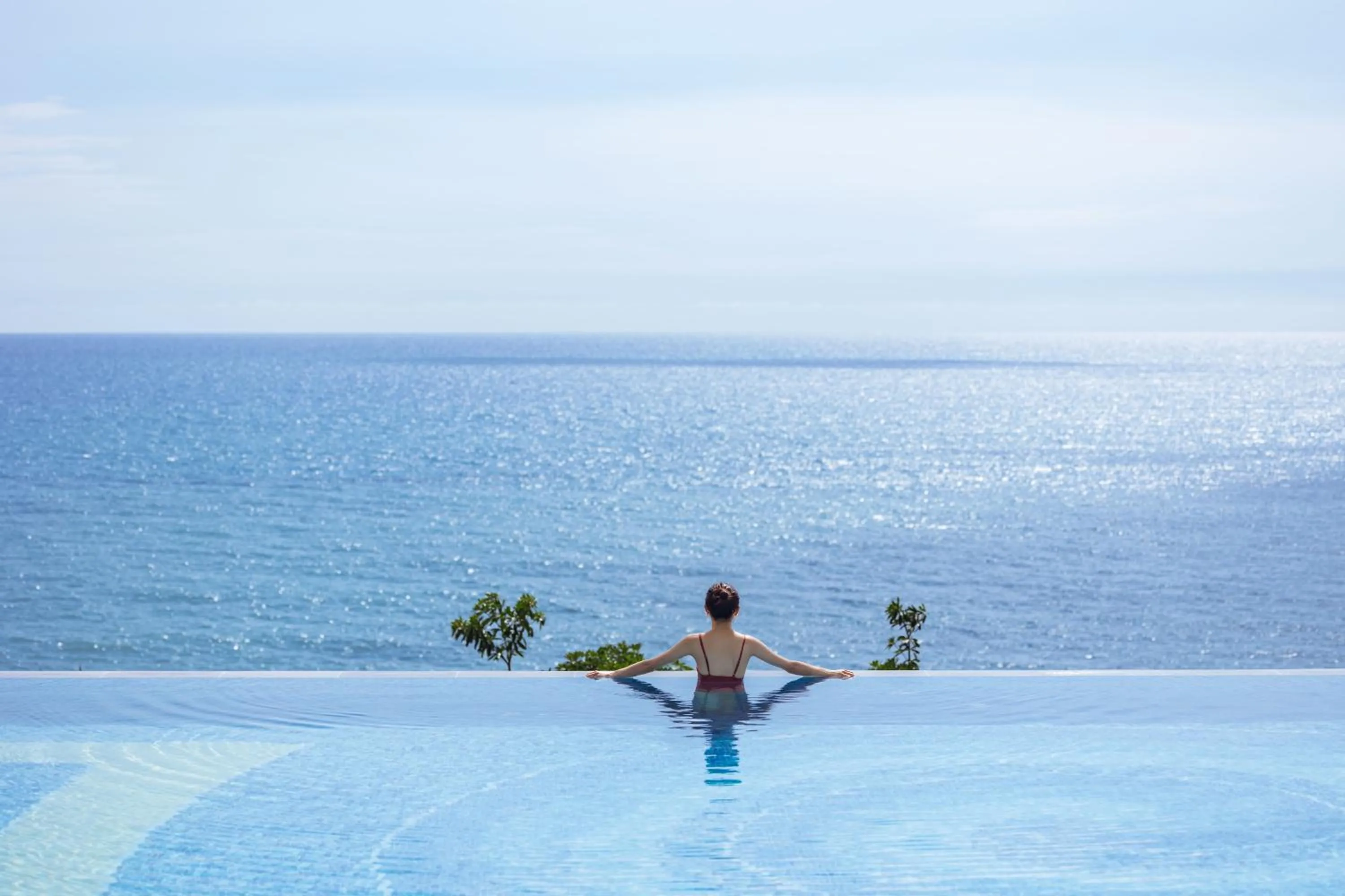 Pool view in H Resort