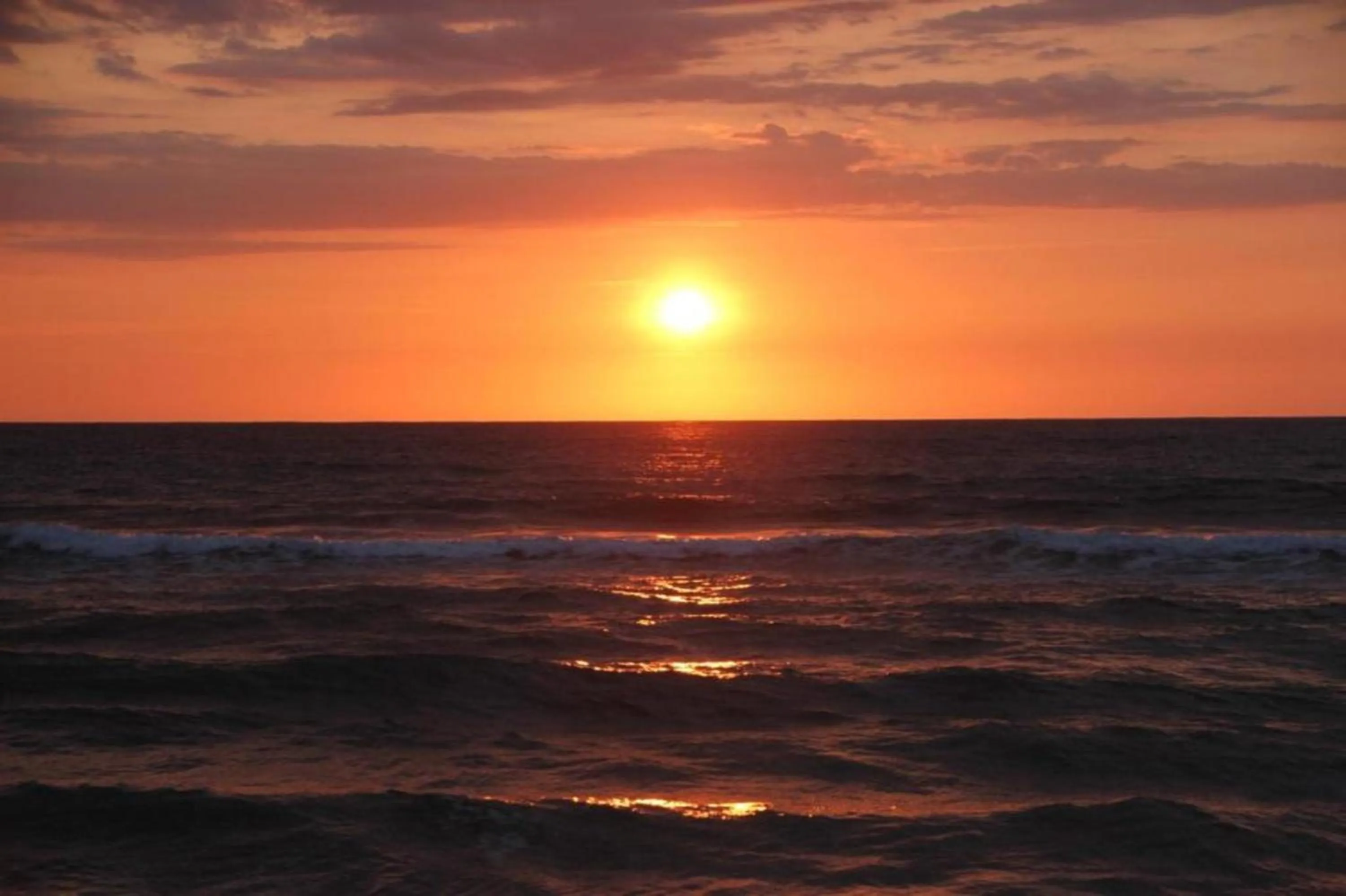 Sunset in P&M Final Option Beach Resort