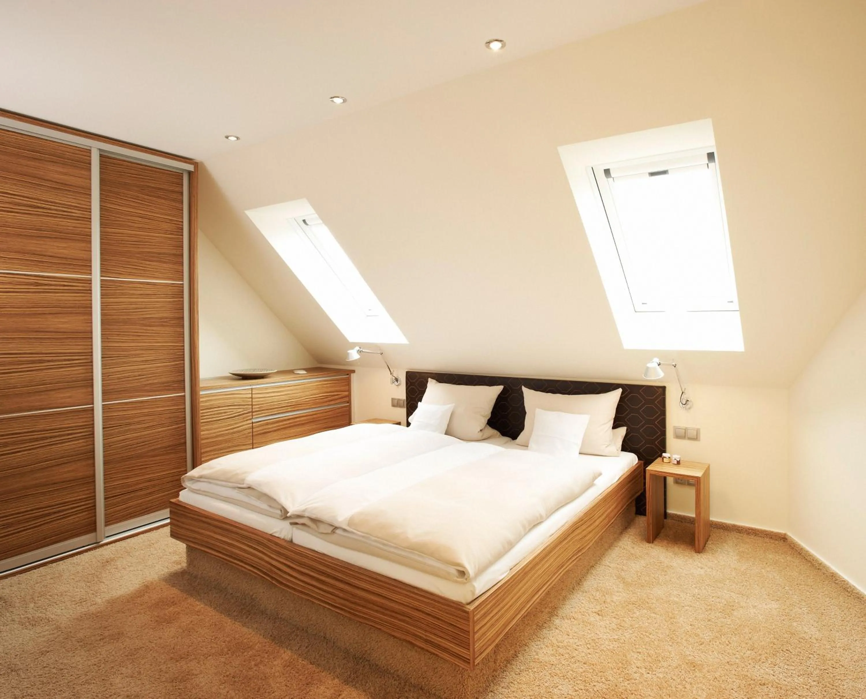 Bedroom, Bed in Hotel Am Helmwartsturm