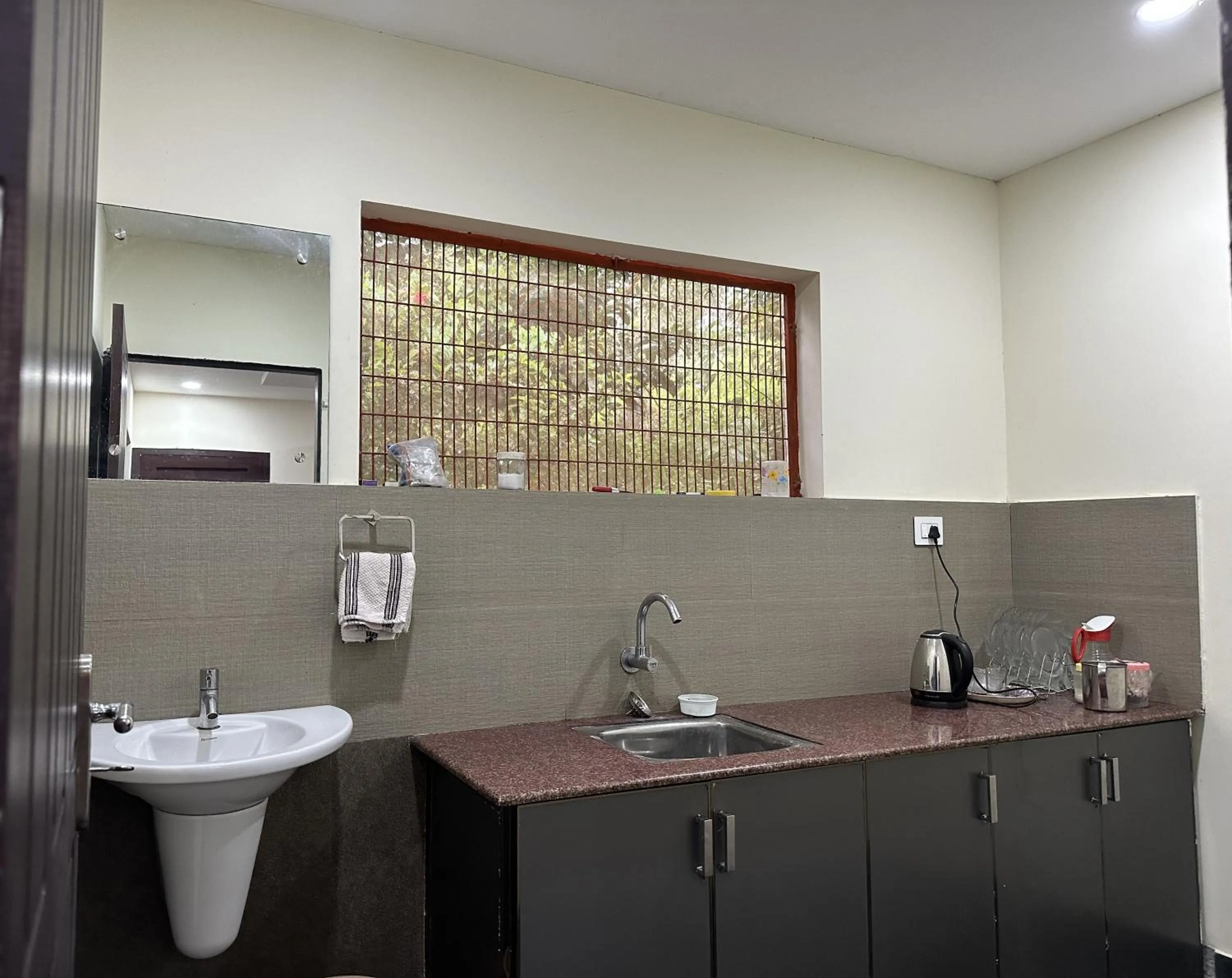 Kitchen or kitchenette in Wayanad Cocos Villa