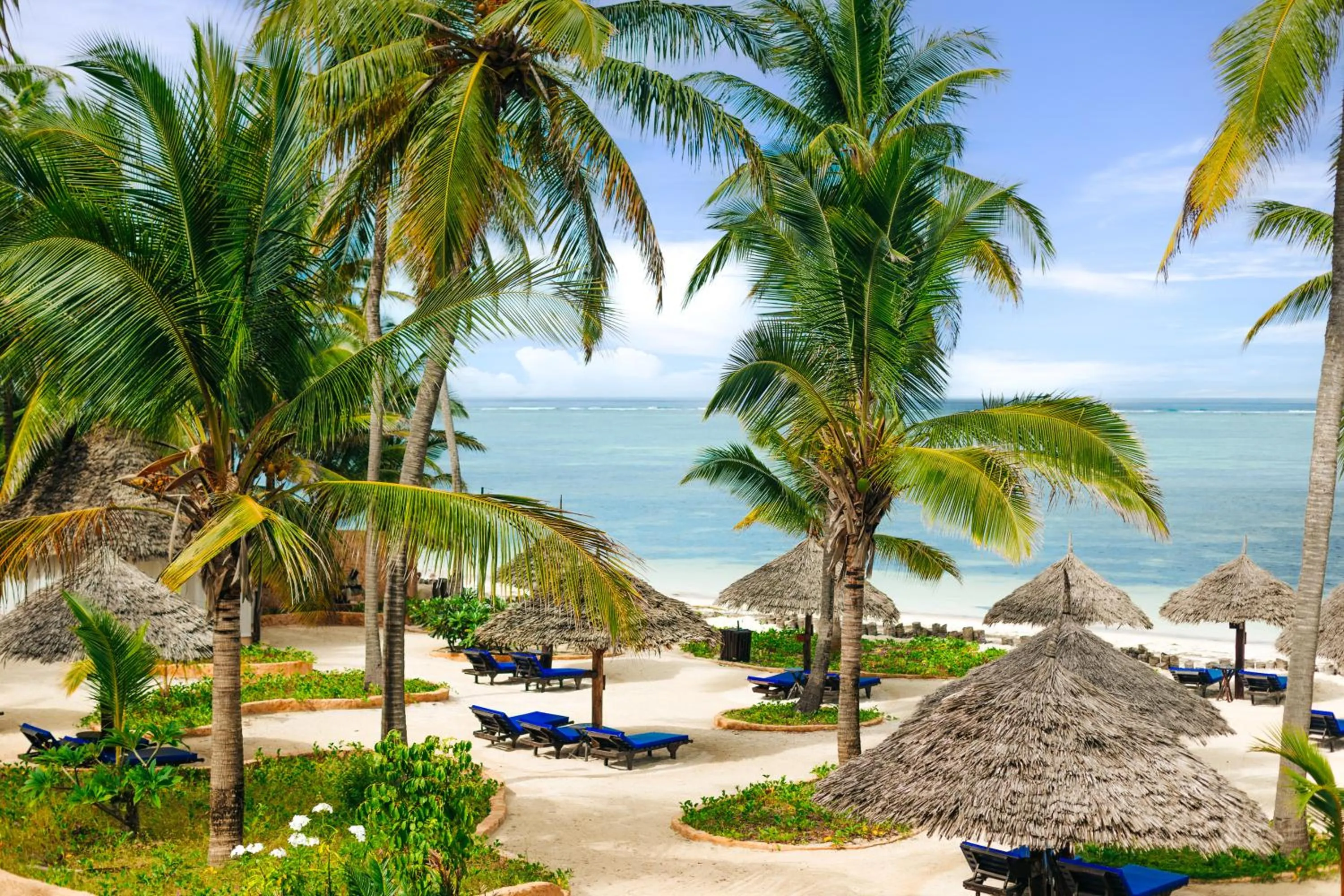 Natural landscape in Breezes Beach Club and Spa