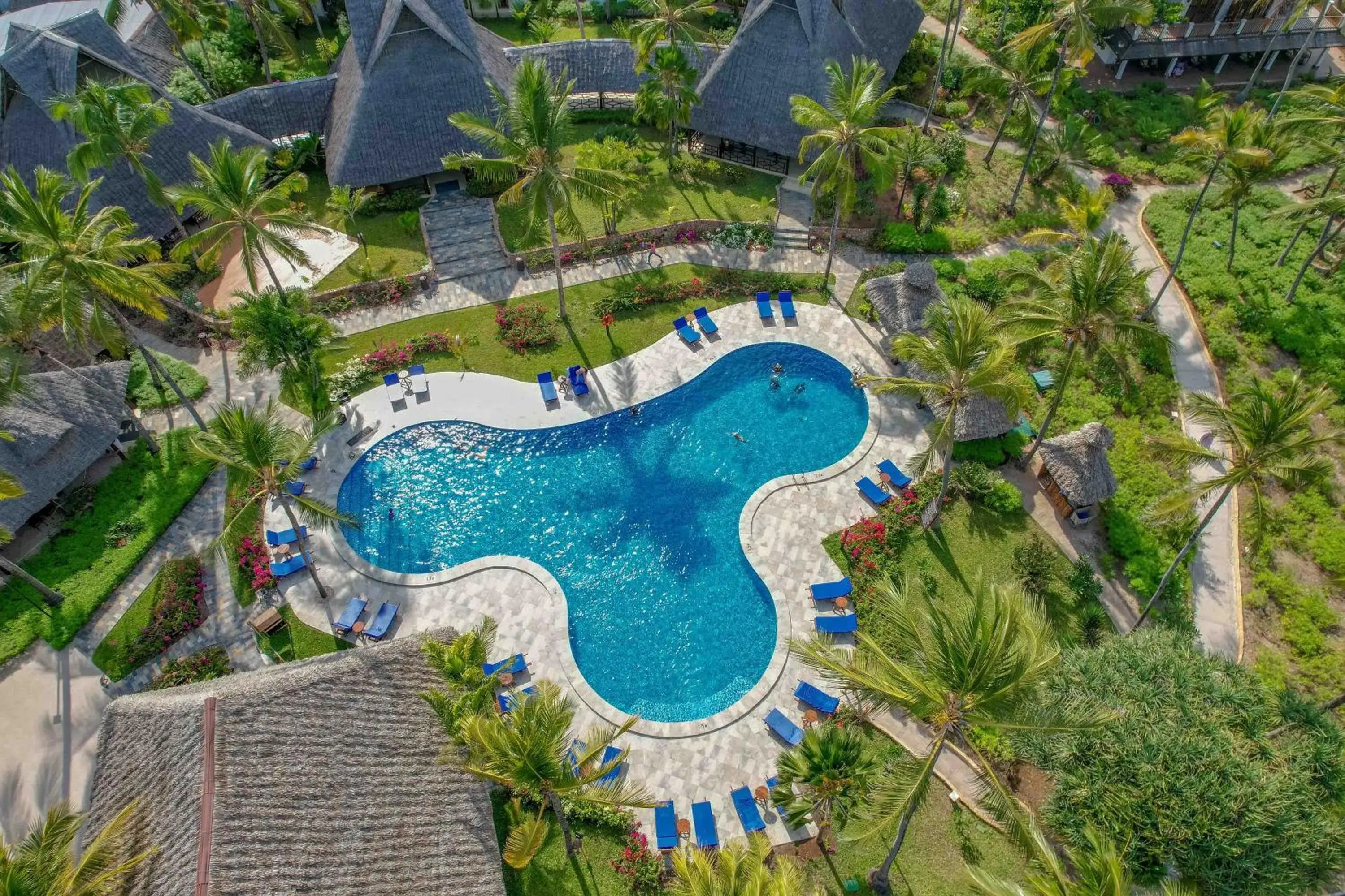 Swimming pool in Breezes Beach Club and Spa Swimming pool in Breezes Beach Club and Spa