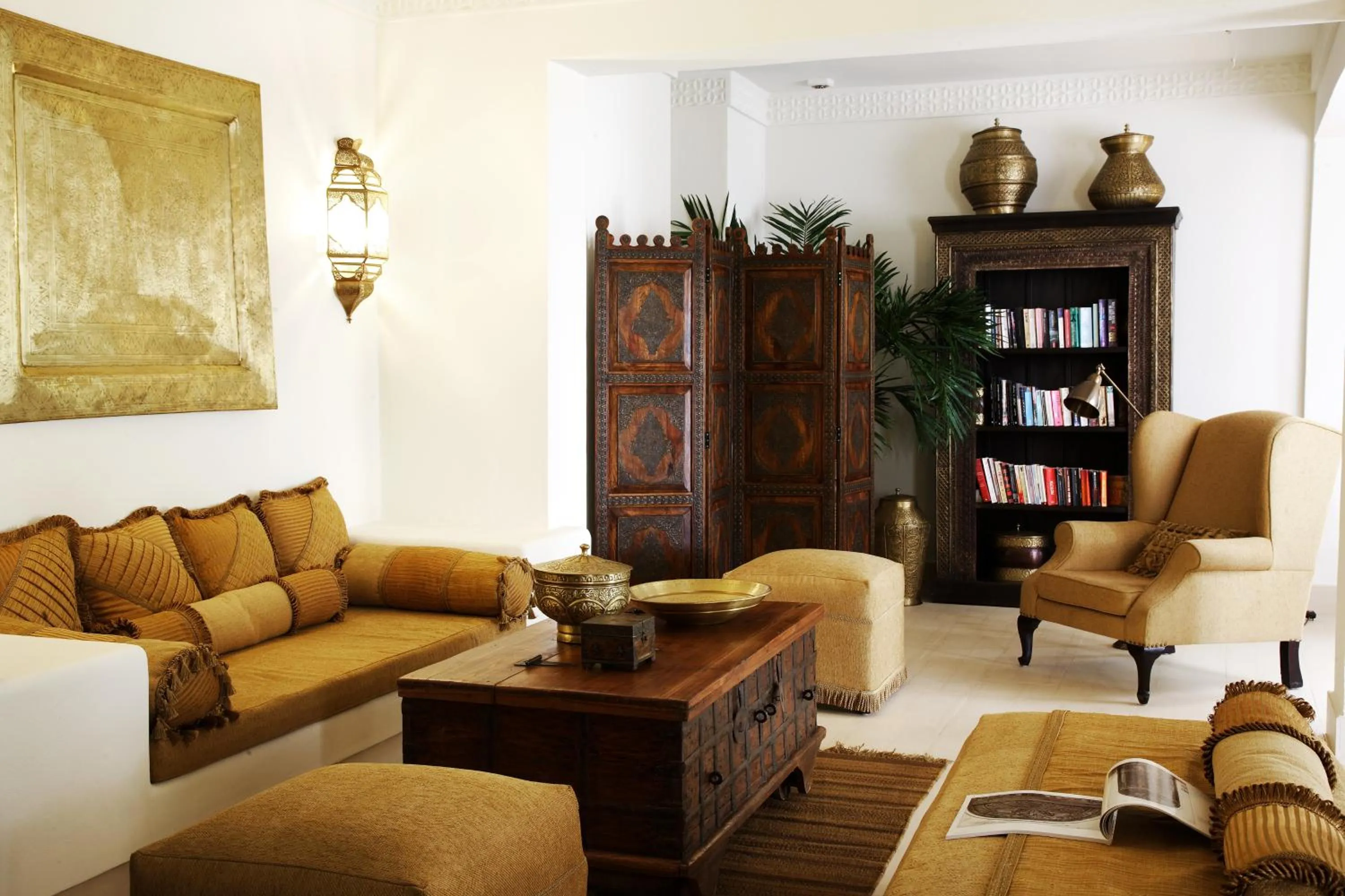 Library in Baraza Resort and Spa Zanzibar