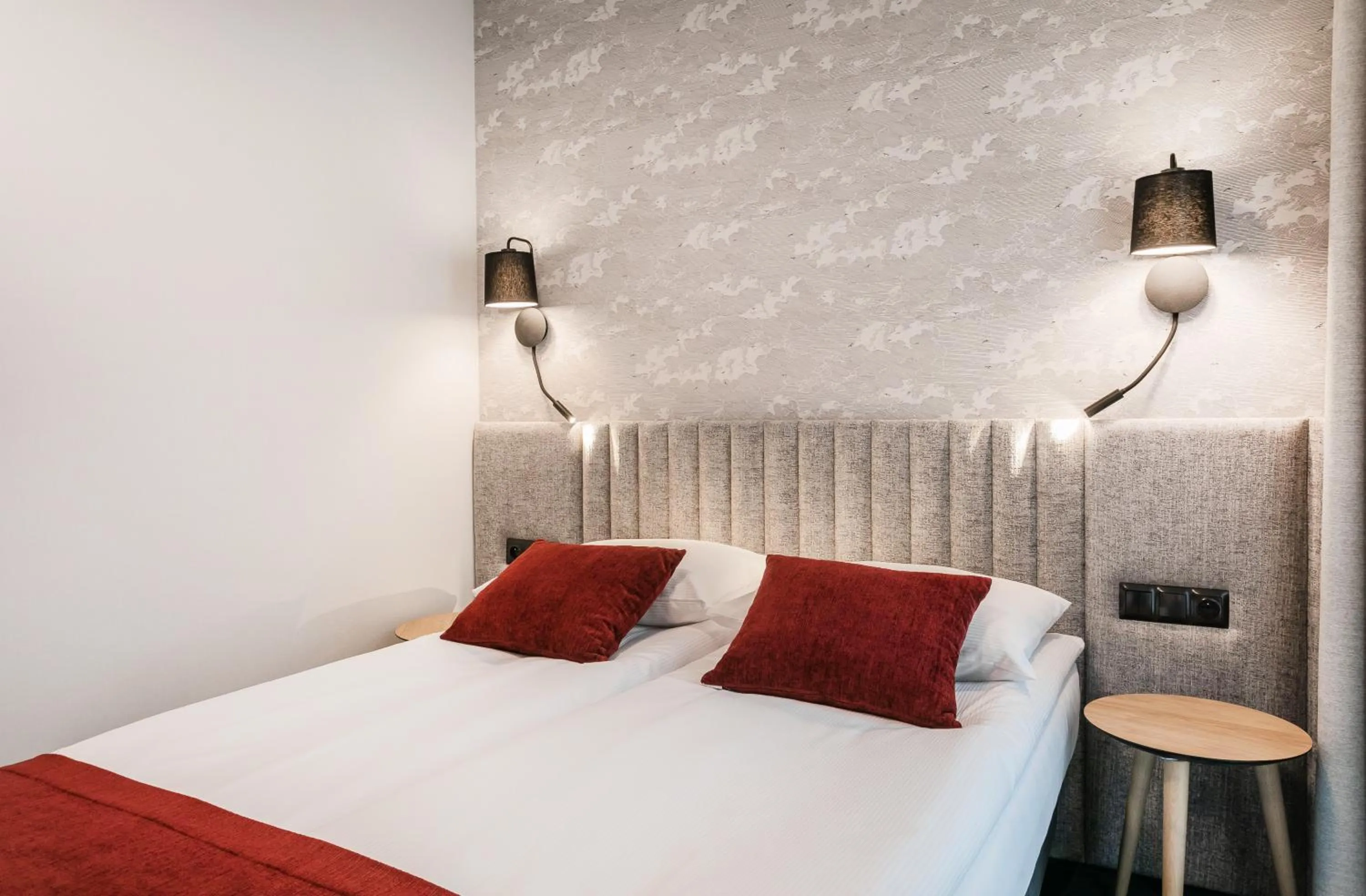 Bed in Hotel Vesper House