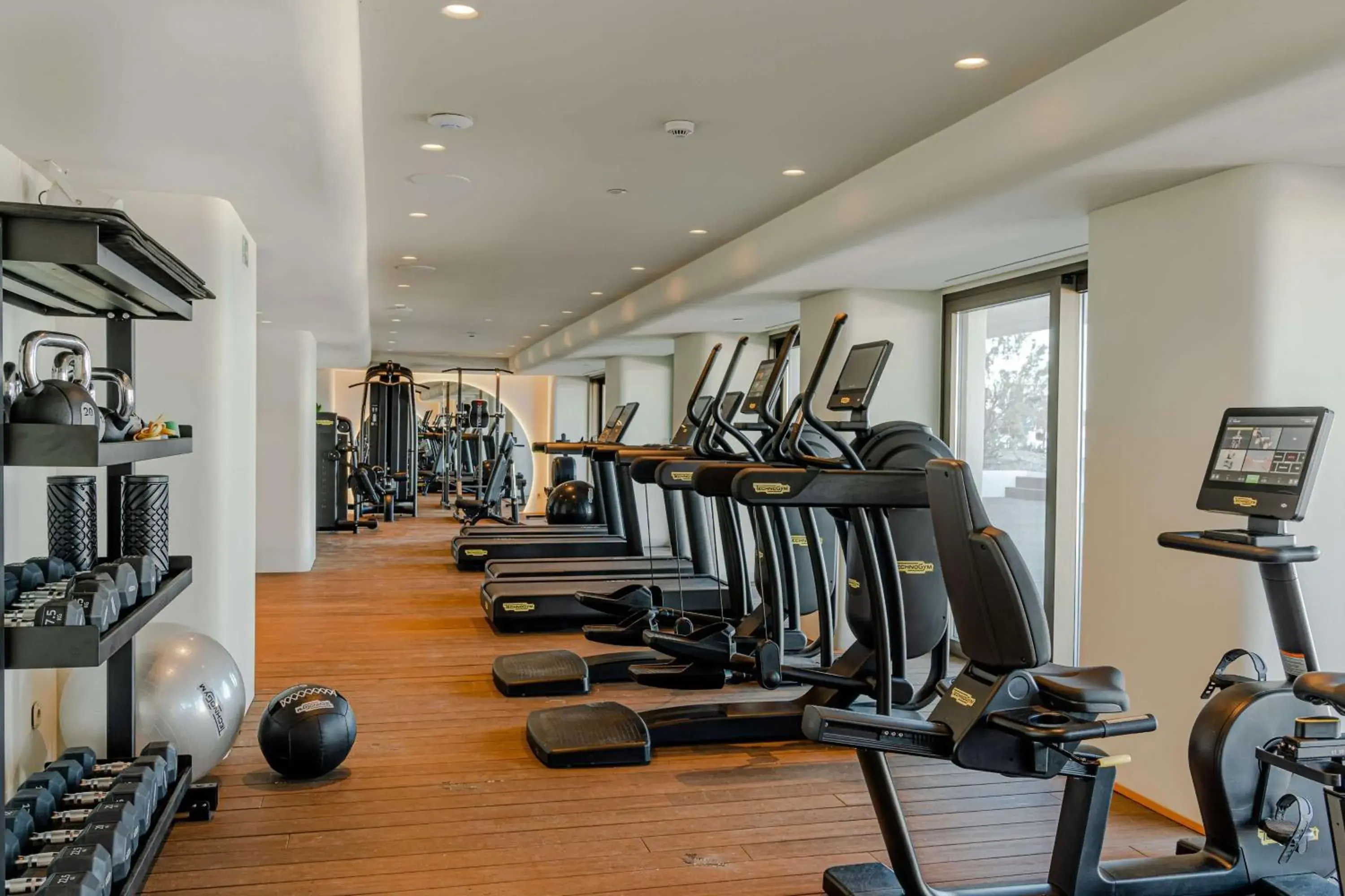 Fitness centre/facilities in Isla Brown Corinthia Resort & Spa, Curio Collection by Hilton Fitness centre/facilities in Isla Brown Corinthia Resort & Spa, Curio Collection by Hilton
