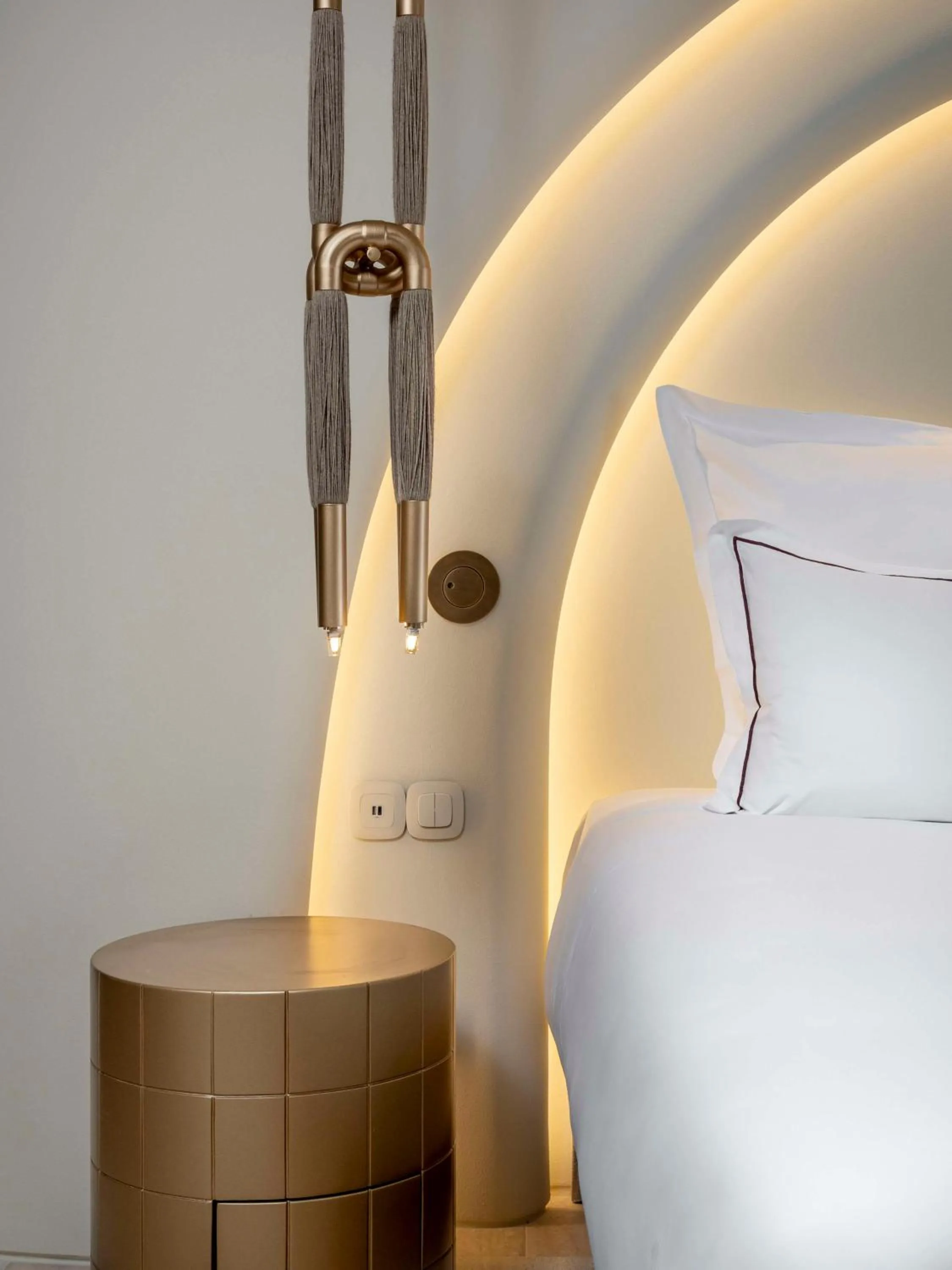 Bed in Isla Brown Corinthia Resort & Spa, a member of Brown Hotels